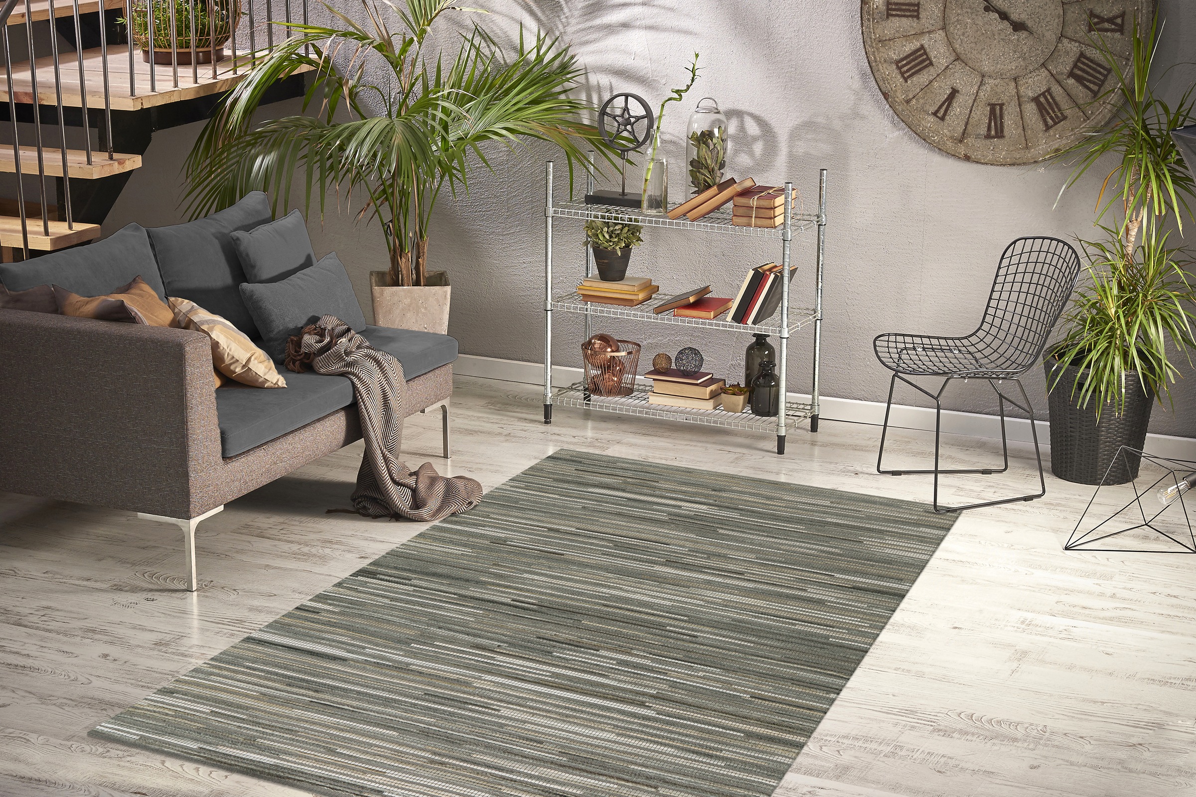 Arte Espina Teppich »Wild 8023«, rechteckig, 14 mm Höhe, Luxuriöser Teppich in Spitzenqualität, Naturmaterialien