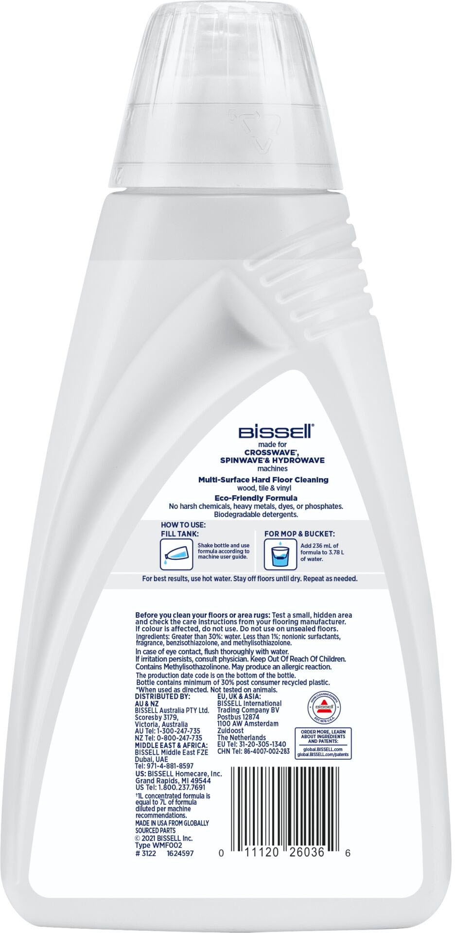 Bissell Flüssigreiniger »Natural Multi Surface 1L PET«