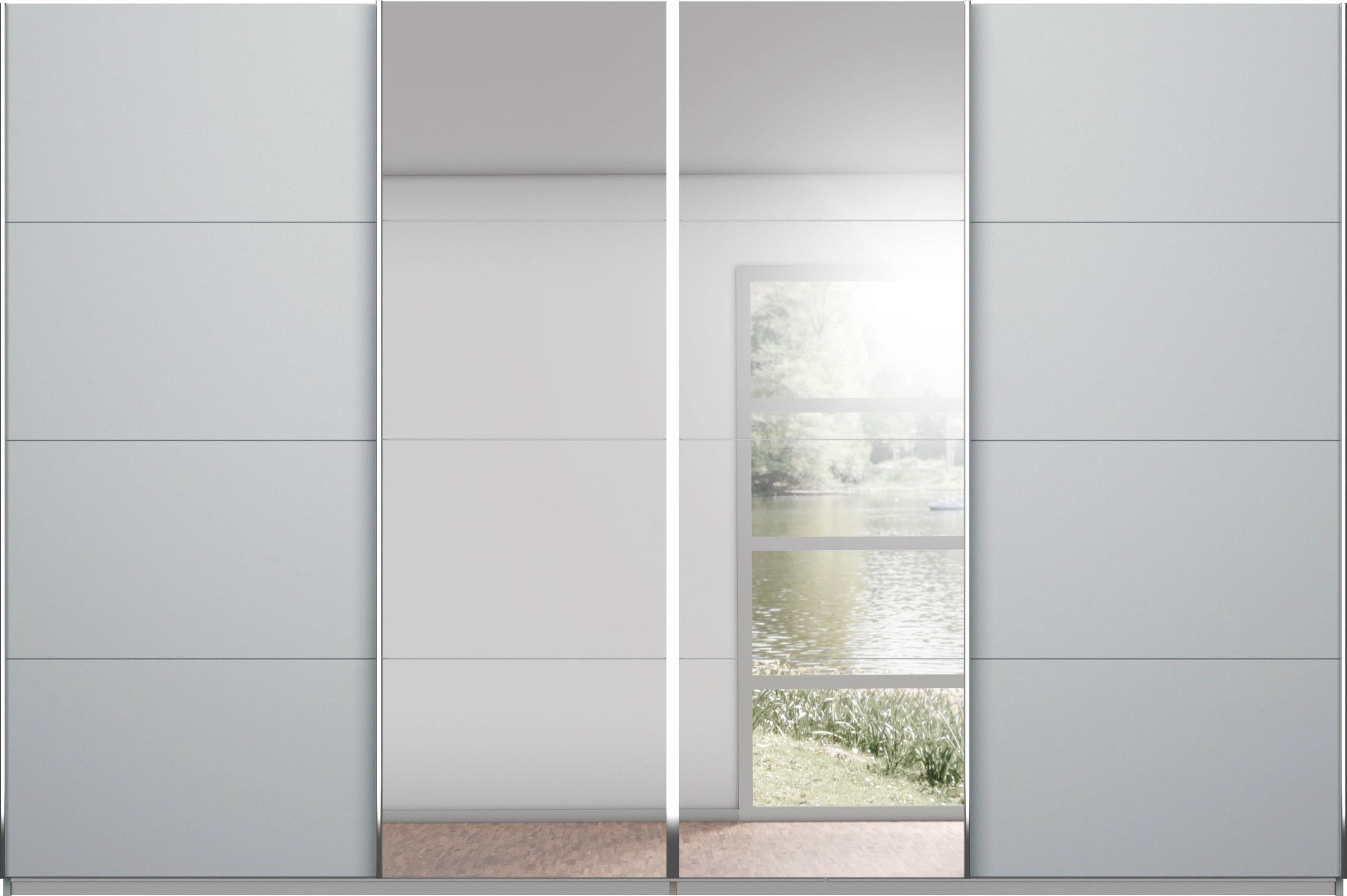 rauch Schwebetürenschrank "Kleiderschrank Schrank Garderobe Wäscheschrank A günstig online kaufen