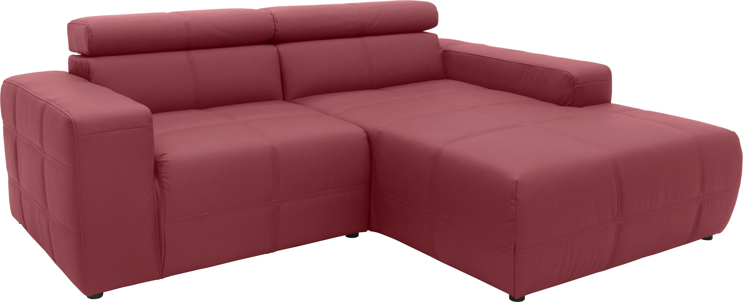 DOMO collection Ecksofa "Brandon Sitzbelastung 140 kg, kleine Ausführung B/ günstig online kaufen