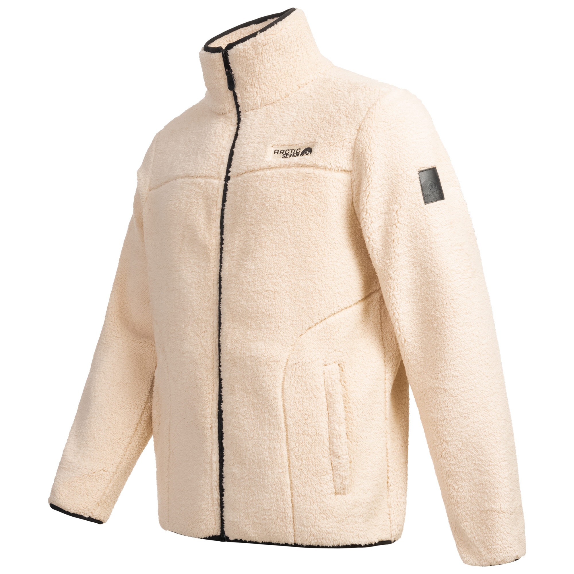 Arctic Seven Fleecejacke »ASWarmy«, Aus hochwertigem Sherpa-Fleece