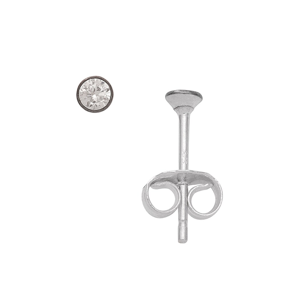 Adelia´s Paar Ohrhänger »925 Silber Ohrringe Ohrstecker Ø 3 mm« mit Zirkonia Silberschmuck für Damen Adelia´s Paar Ohrhänger »925 Silber Ohrringe Ohrstecker Ø 3 mm« mit Zirkonia Silberschmuck für Damen
