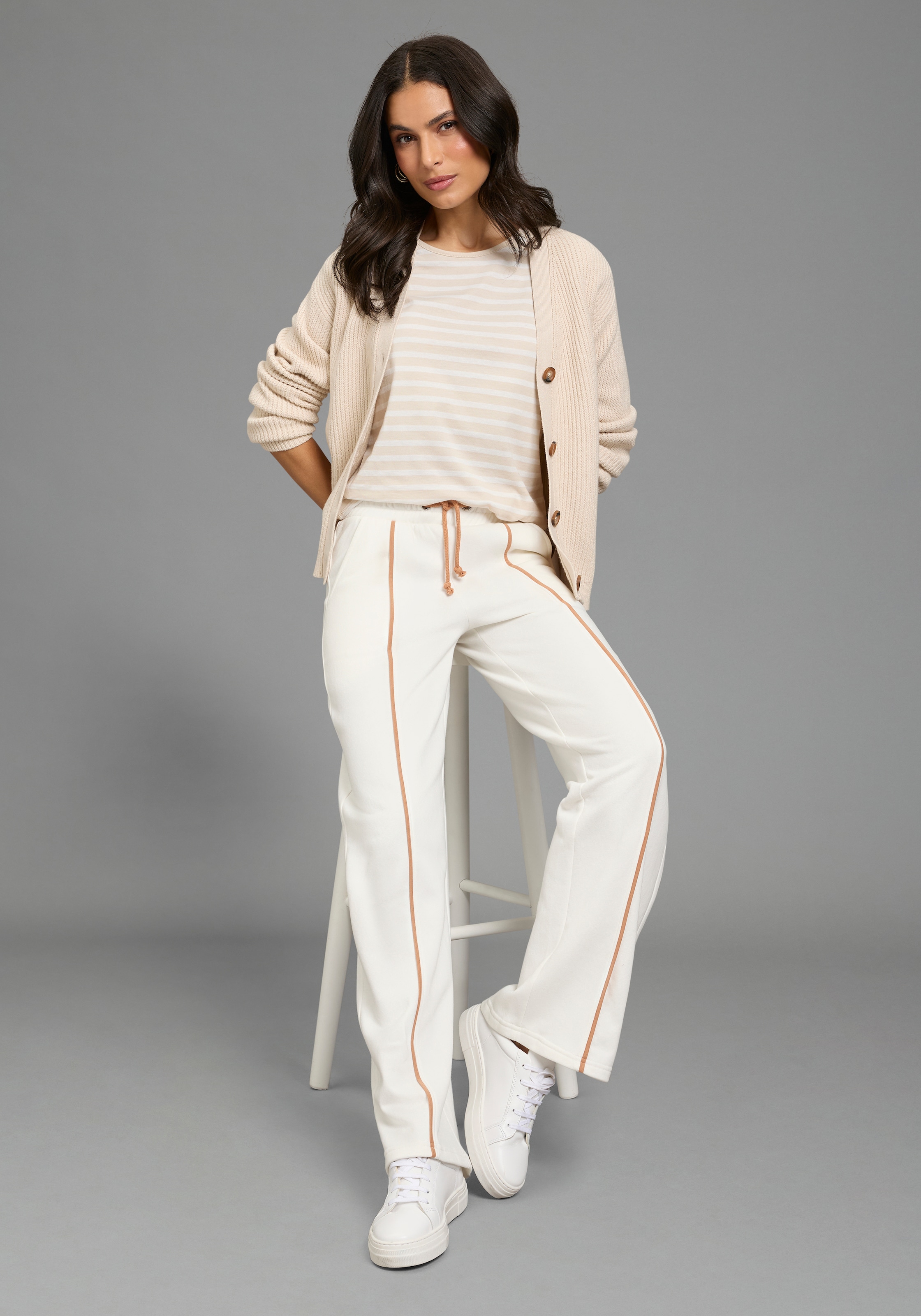 Laura Scott Sweathose  aus angerauter Sweatware, aus Baumwolle und Polyester