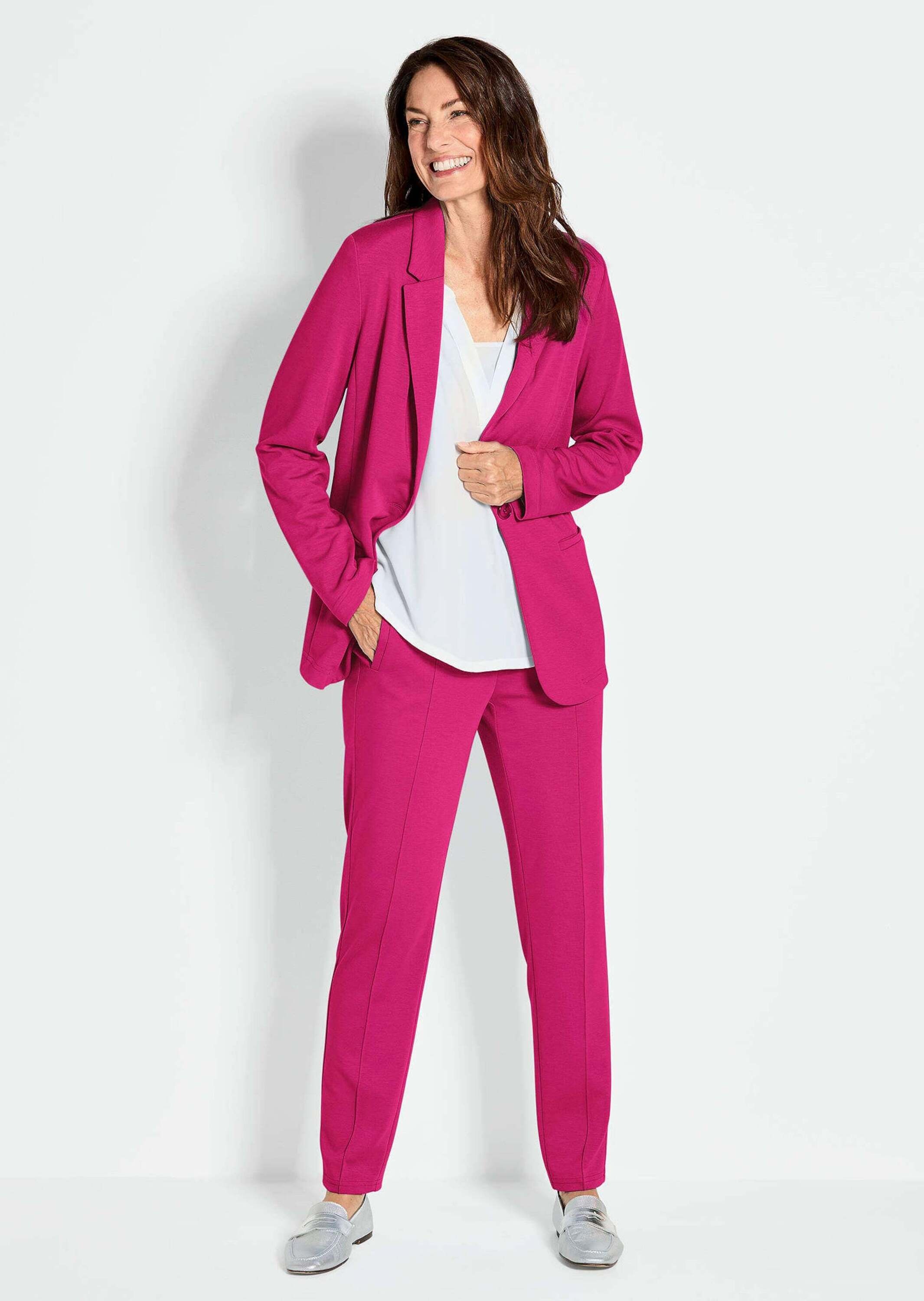 GOLDNER Jackenblazer "Damenblazer mit Reverskragen und Paspeltaschen" mit f günstig online kaufen