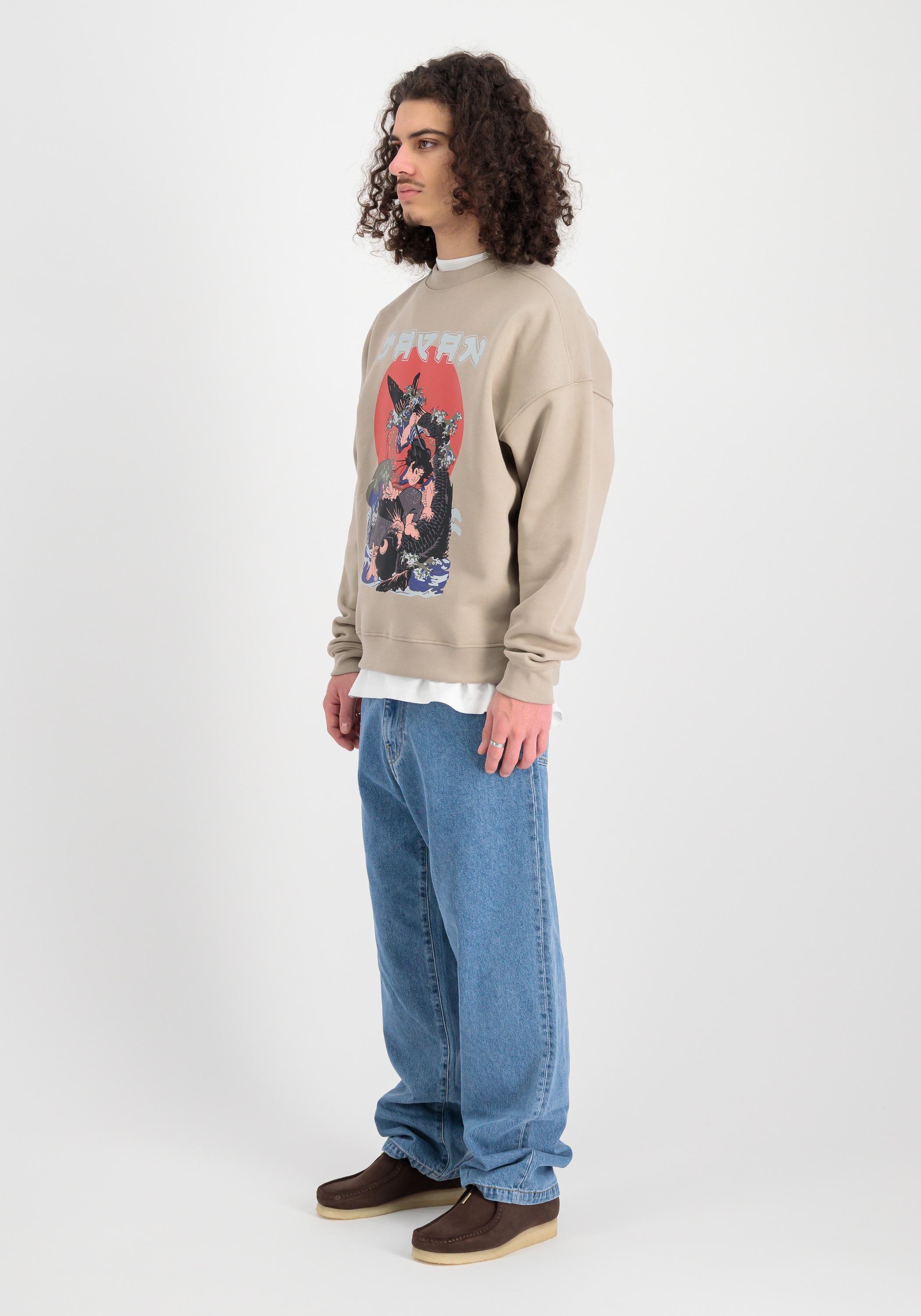 Alpha Industries Sweater »Alpha Industries Men - Sweatshirts Japan Warrior Sweatshirt«