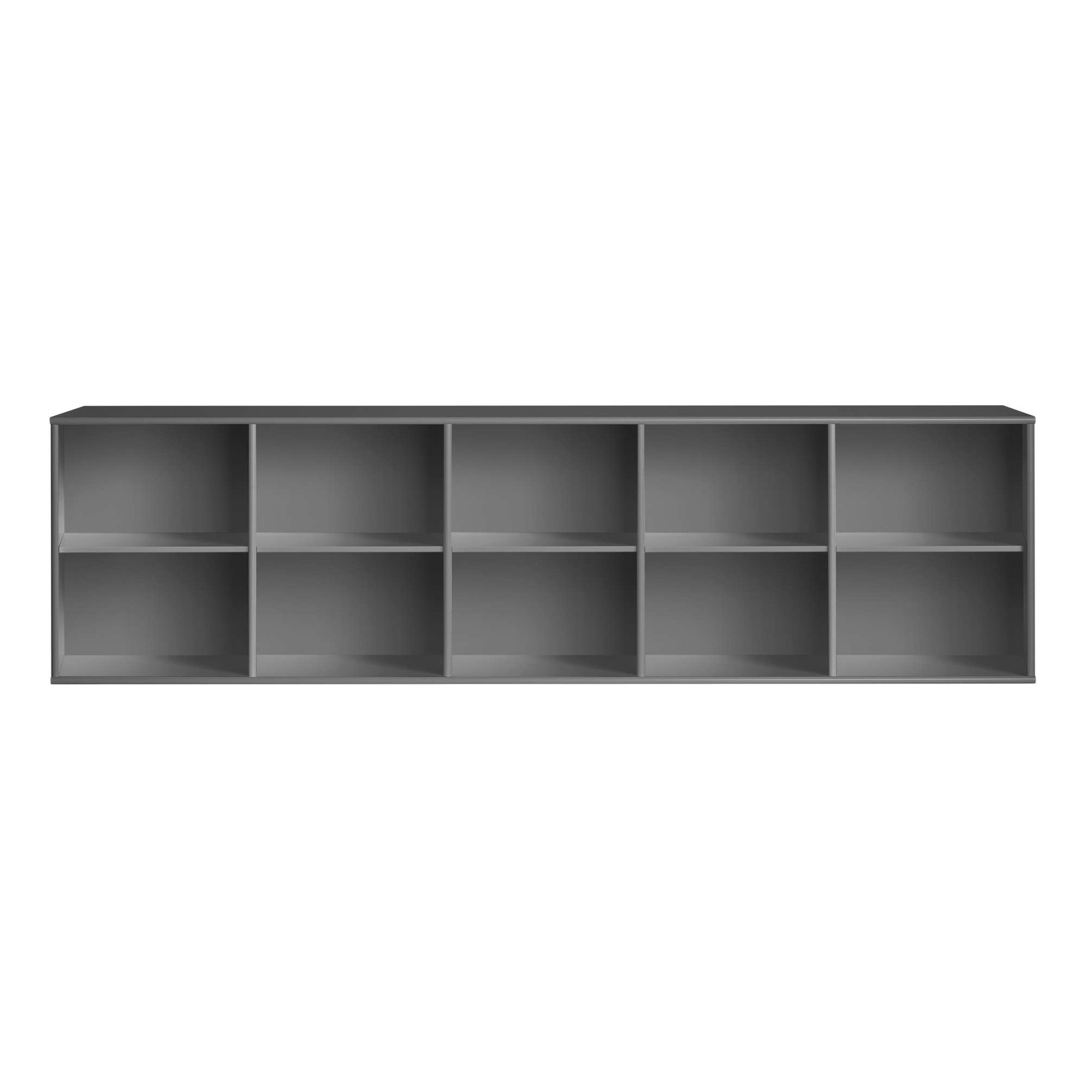 Hammel Furniture "Mistral, Hochwertig Bücherregal, Lowboard, hängend/stehend montierbar" mit 5 verstellbare Einlegeböden, B: 220 cm, anpassungsbar Designmöbel