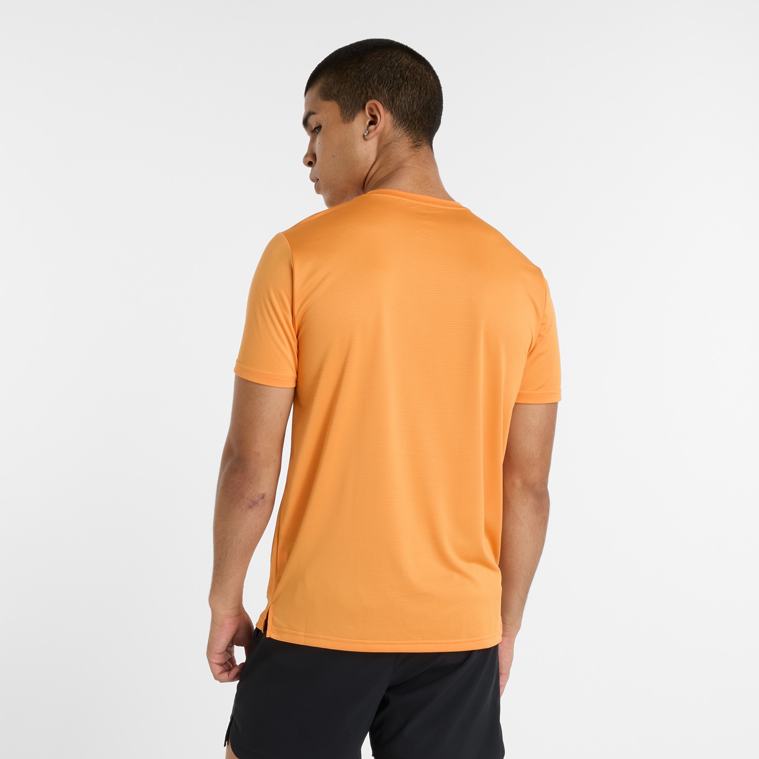 New Balance Laufshirt »MENS RUNNING SS TOP«, mit Streifendesign