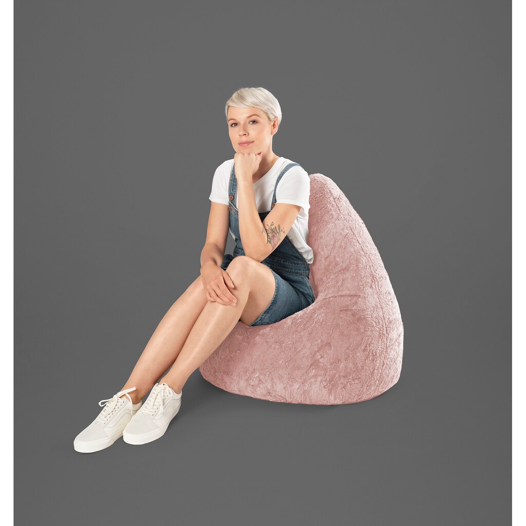 Magma Heimtex Sitzsack »BeanBag FLUFFY XL«, (1 St.)