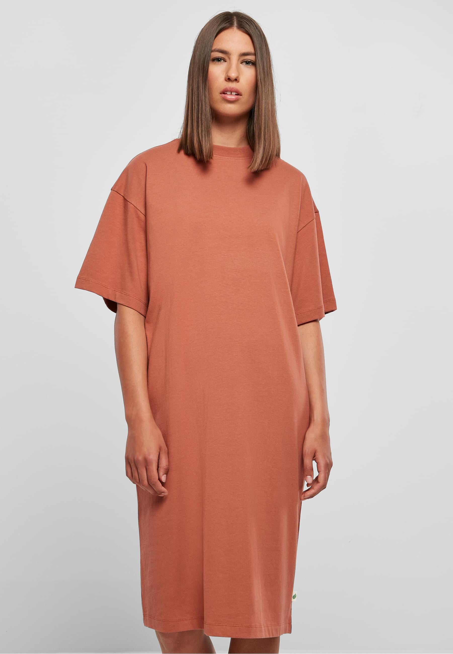 URBAN CLASSICS Shirtkleid »Urban Classics Damen Ladies Organic Long Oversized Tee Dress«, (1 tlg.)