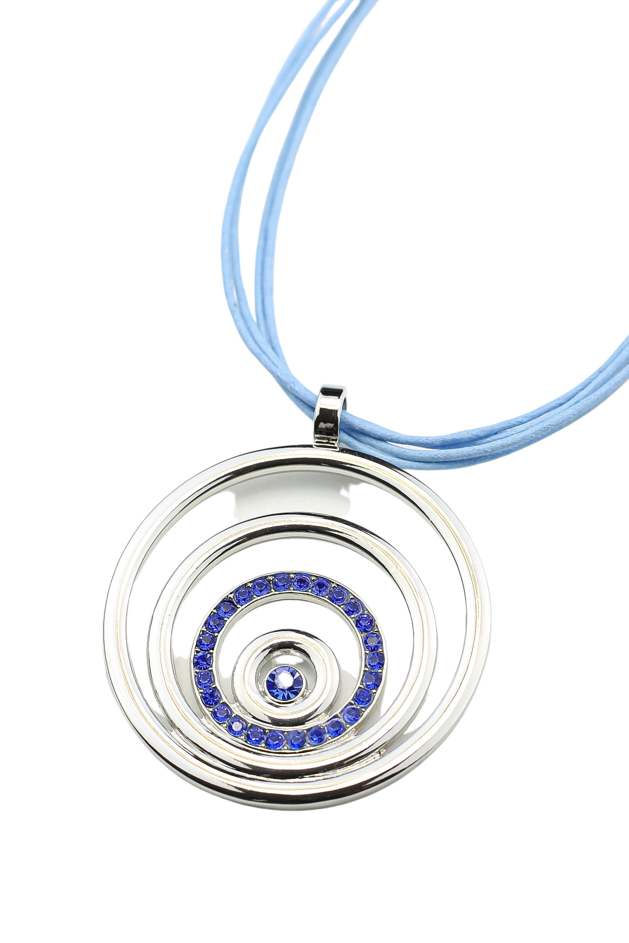 COLLEZIONE ALESSANDRO Kette mit Anhänger »Bergamo« runder Anhänger