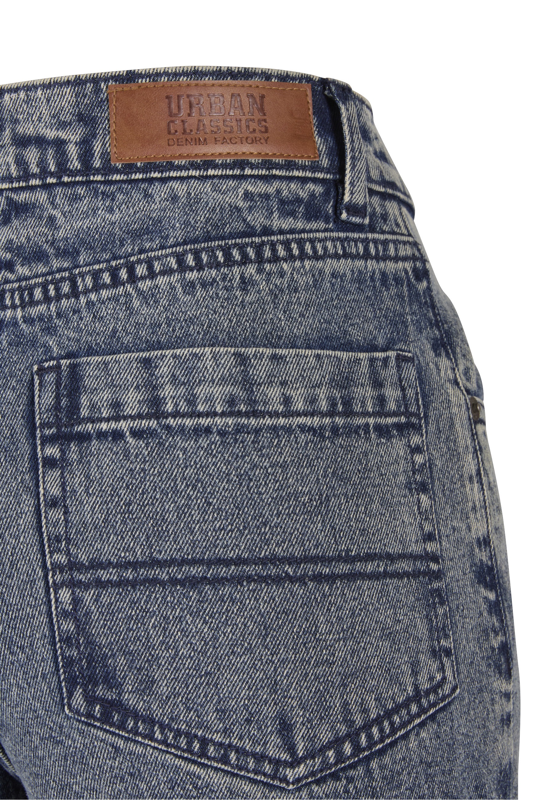 URBAN CLASSICS Cargohose »Urban Classics Ladies Loose Utility Denim Pants«