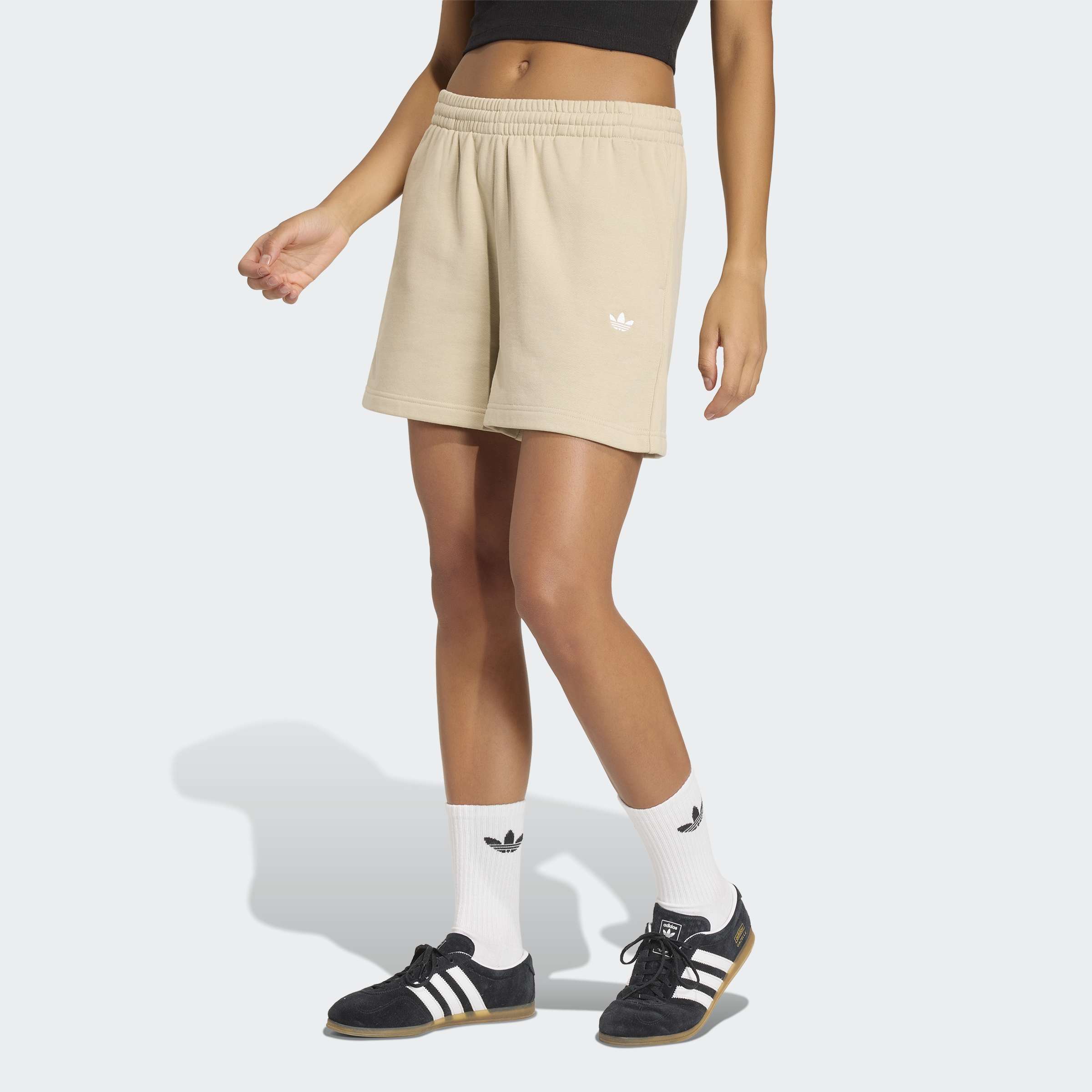 adidas Originals Shorts "ESSENTIALS FRENCH TERRY" mit lockerer Passform, aus Baumwolle