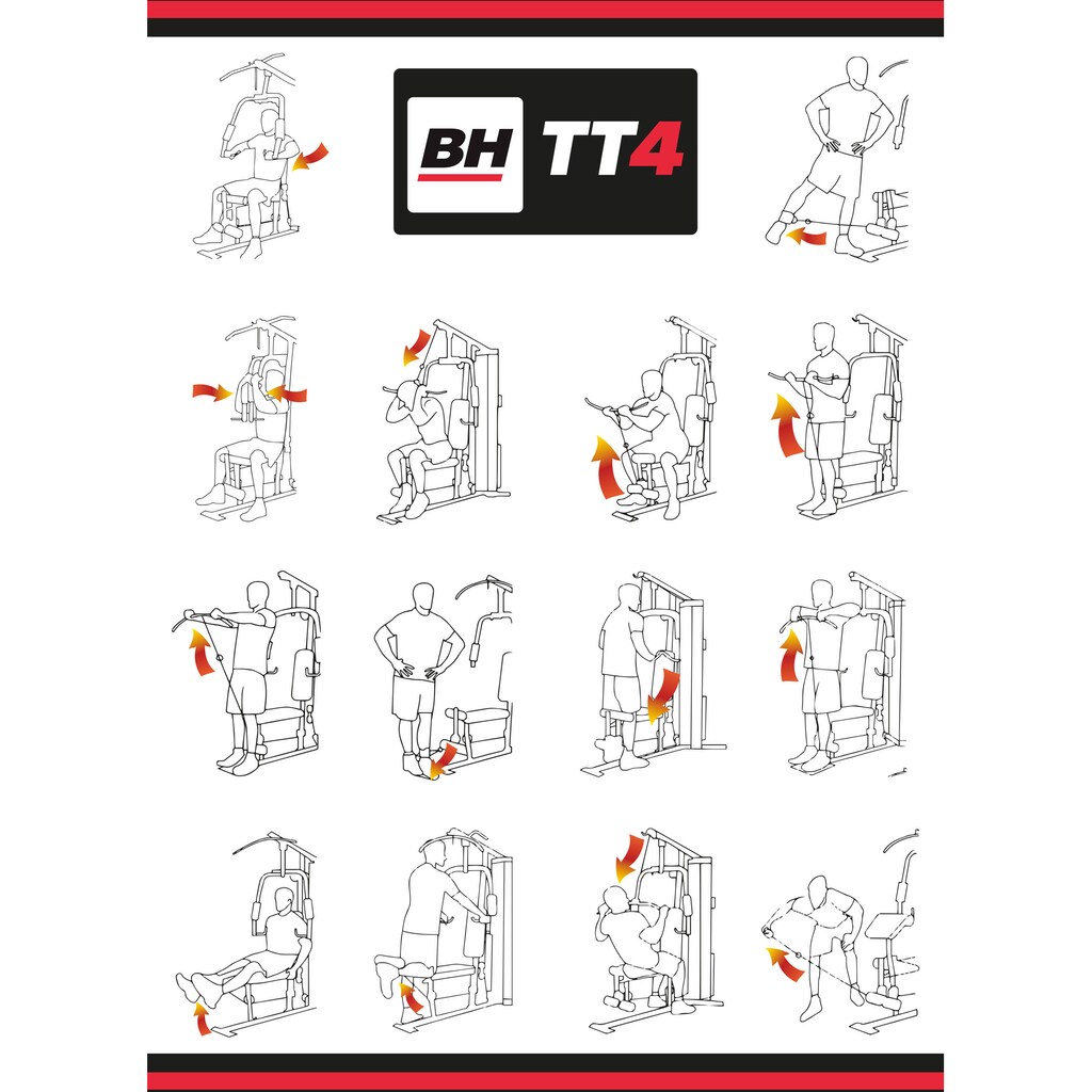 BH Fitness Kraftstation »TT-4 G159«