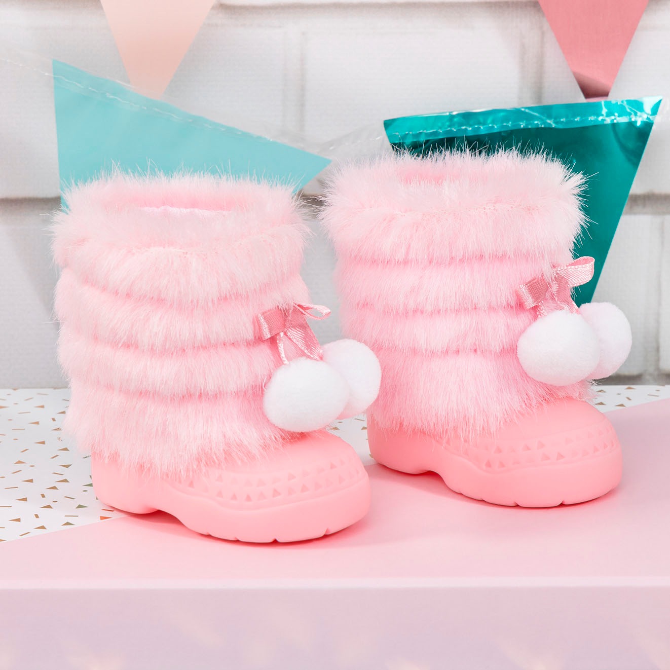 Bayer Puppen Schuhe »Winterstiefel«, (2 tlg.), in Geschenkverpackung