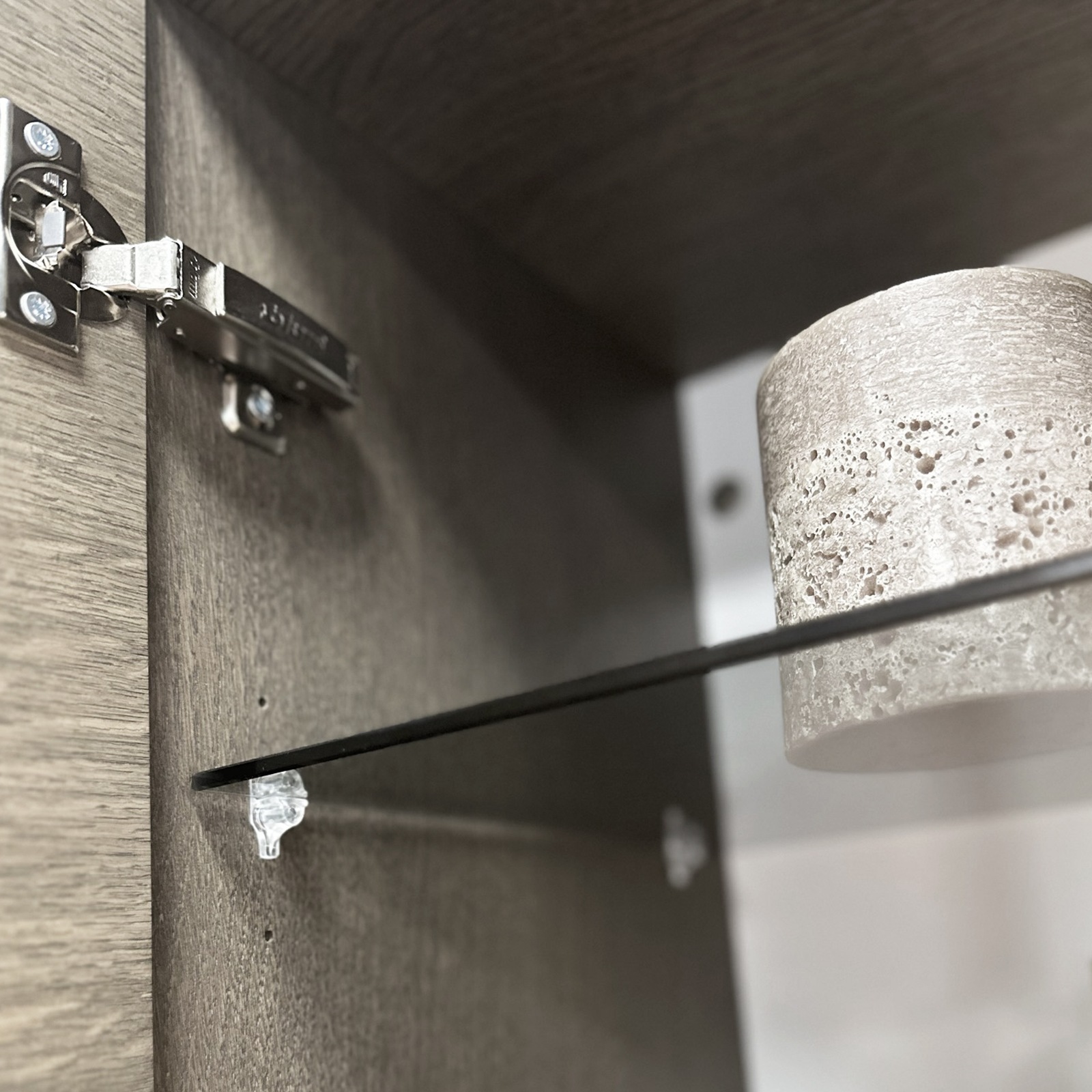 welltime Hochschrank »Rustic«, Höhe 160 cm, mit Soft-Close-Funktion, FSC®-zertifiziert