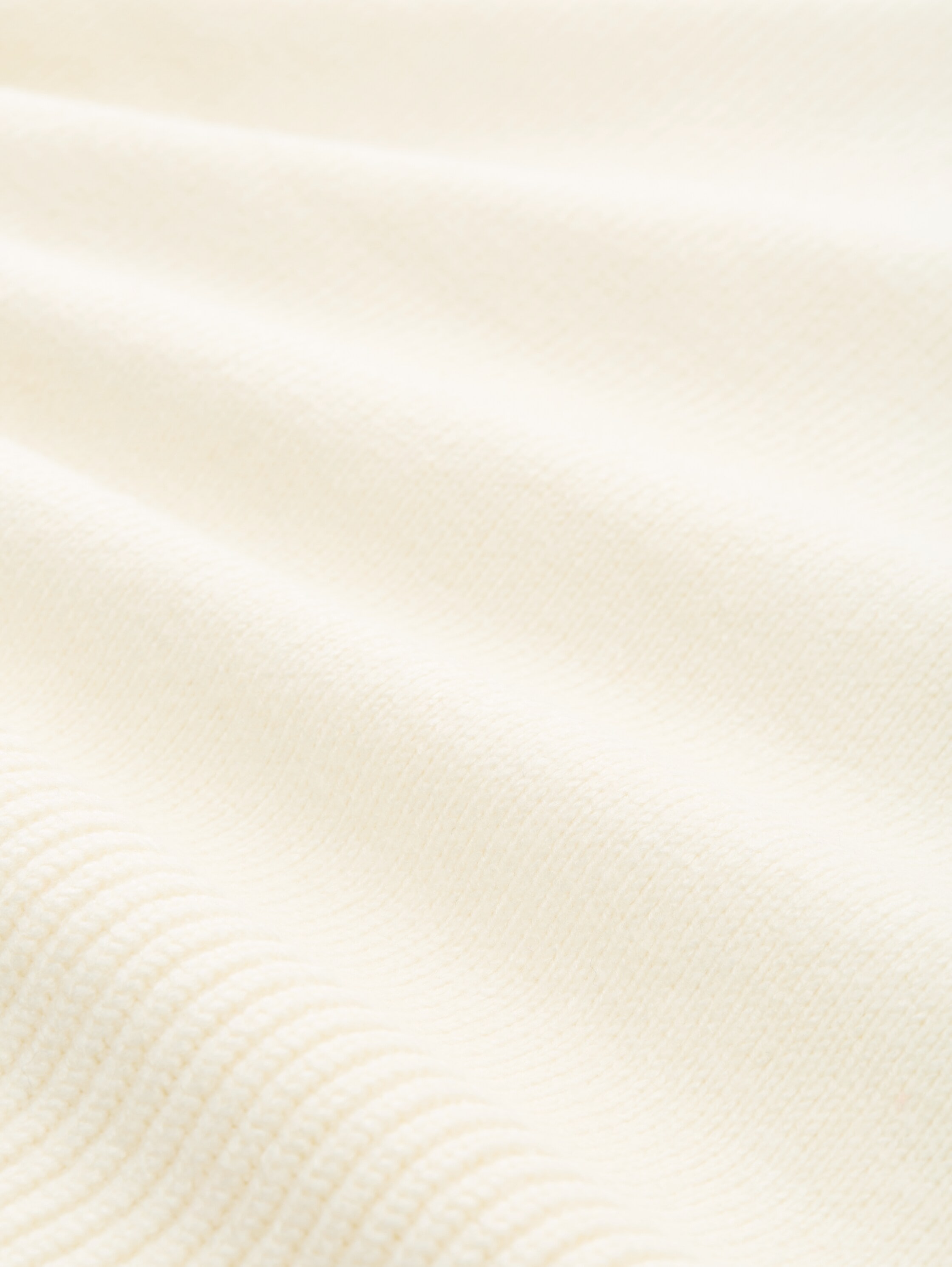 TOM TAILOR Rundhalspullover mit Rippbündchen