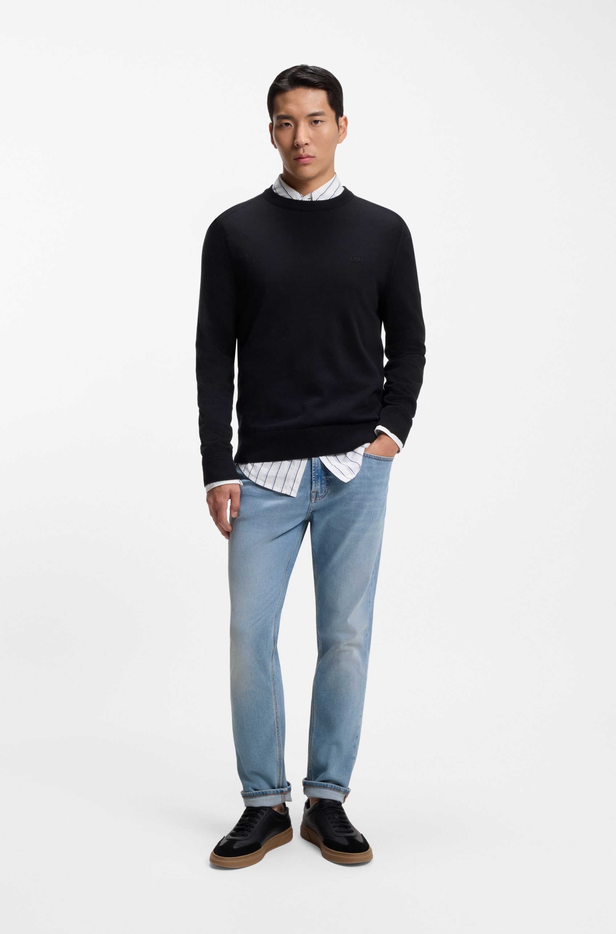 BOSS ORANGE Tapered-fit-Jeans »ONYX 1 BO« in 5-Pocket-Form, komfortabler Stretch-Denim