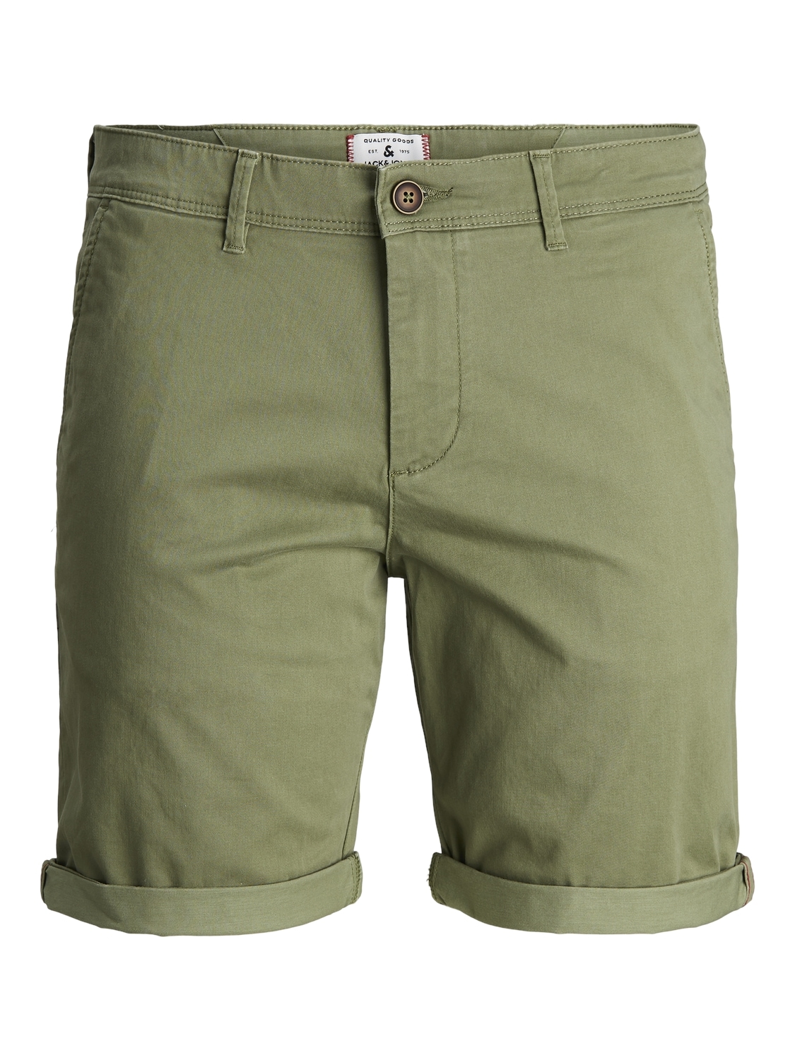 Jack & Jones Chinoshorts »JPSTBOWIE JJSHORTS S«, mit Aufschlag