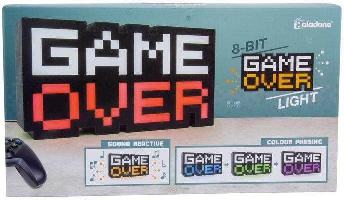 Paladone Tischleuchte »Game Over Lampe«
