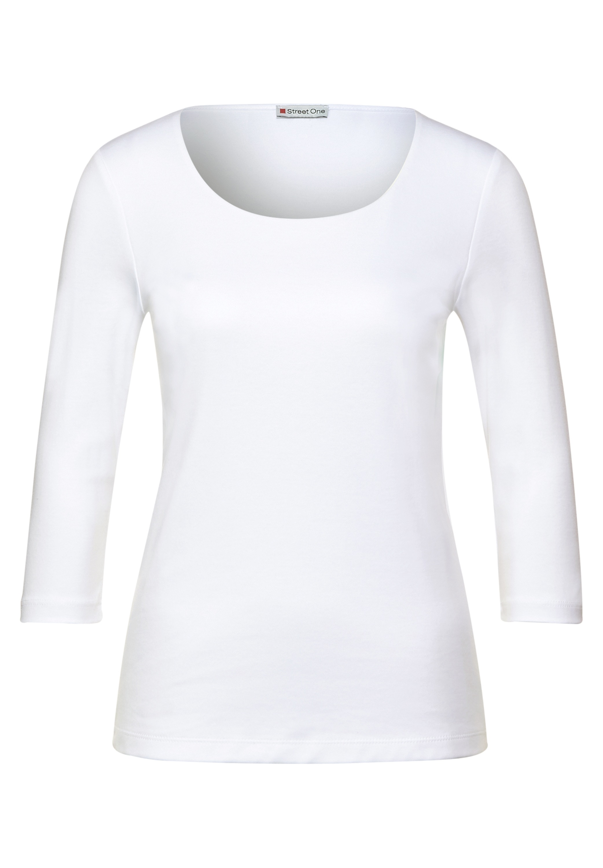 STREET ONE 3/4-Arm-Shirt, mit Rundhalsausschnitt