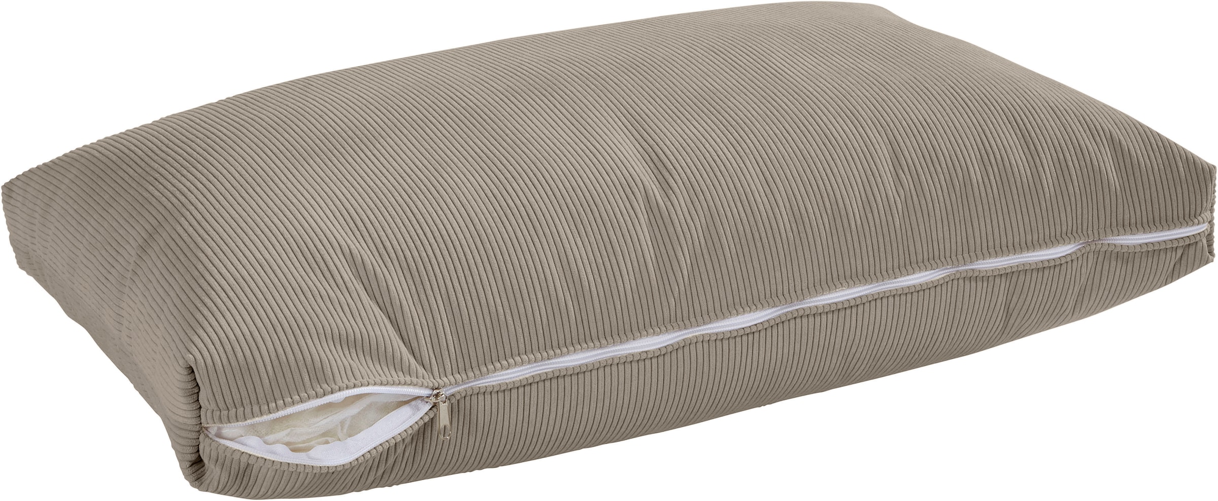 Home affaire Wohnlandschaft »Comfine U-Form«, zusammengesetzt aus Modulen, in 3 Stoffen und vielen Farben