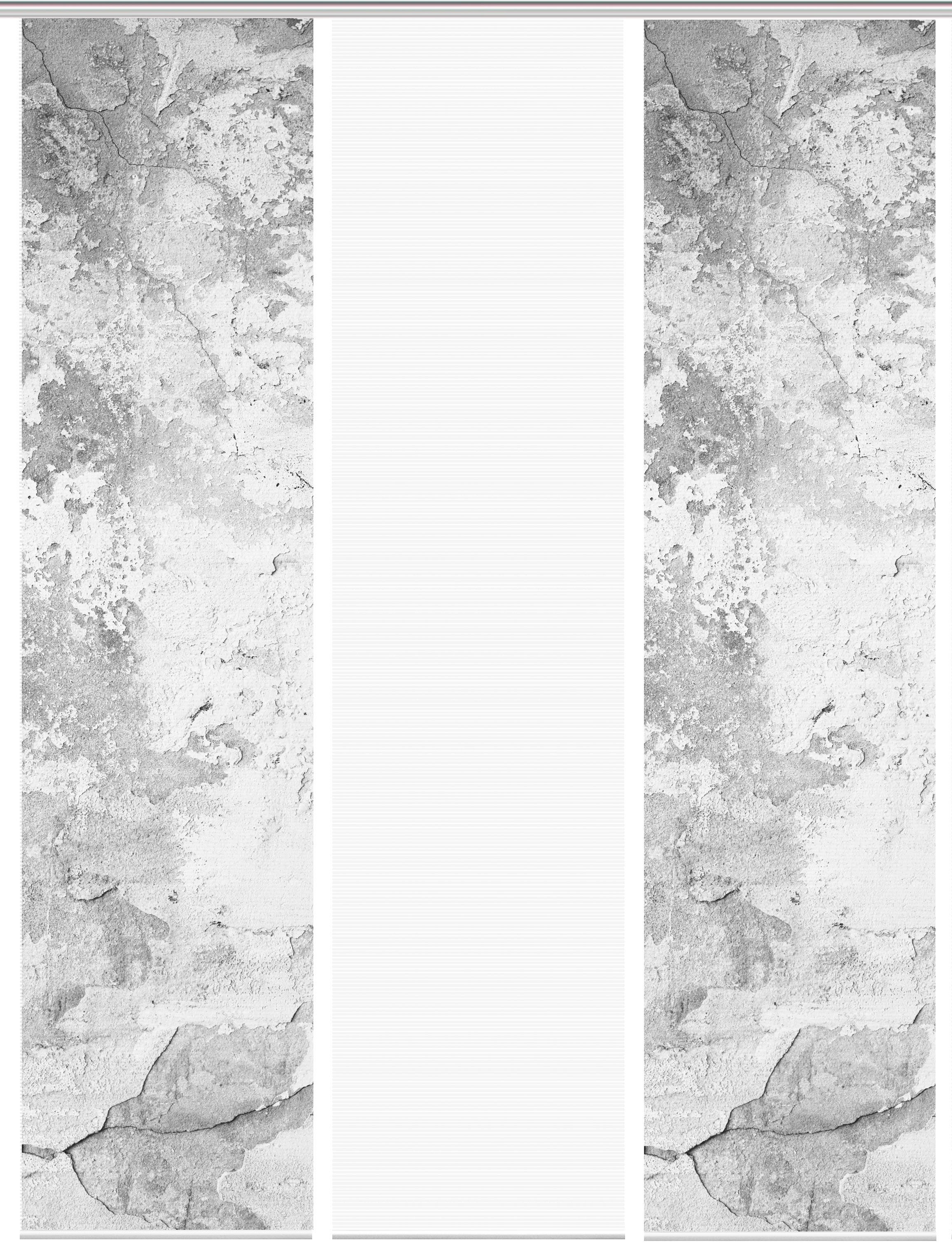 Thumbnail - Vision S Schiebegardine "RAGUL 3er SET" Paneelwagen 3 Stk. tlg. Schiebevorhang Digidruck 3er Set RAGUL