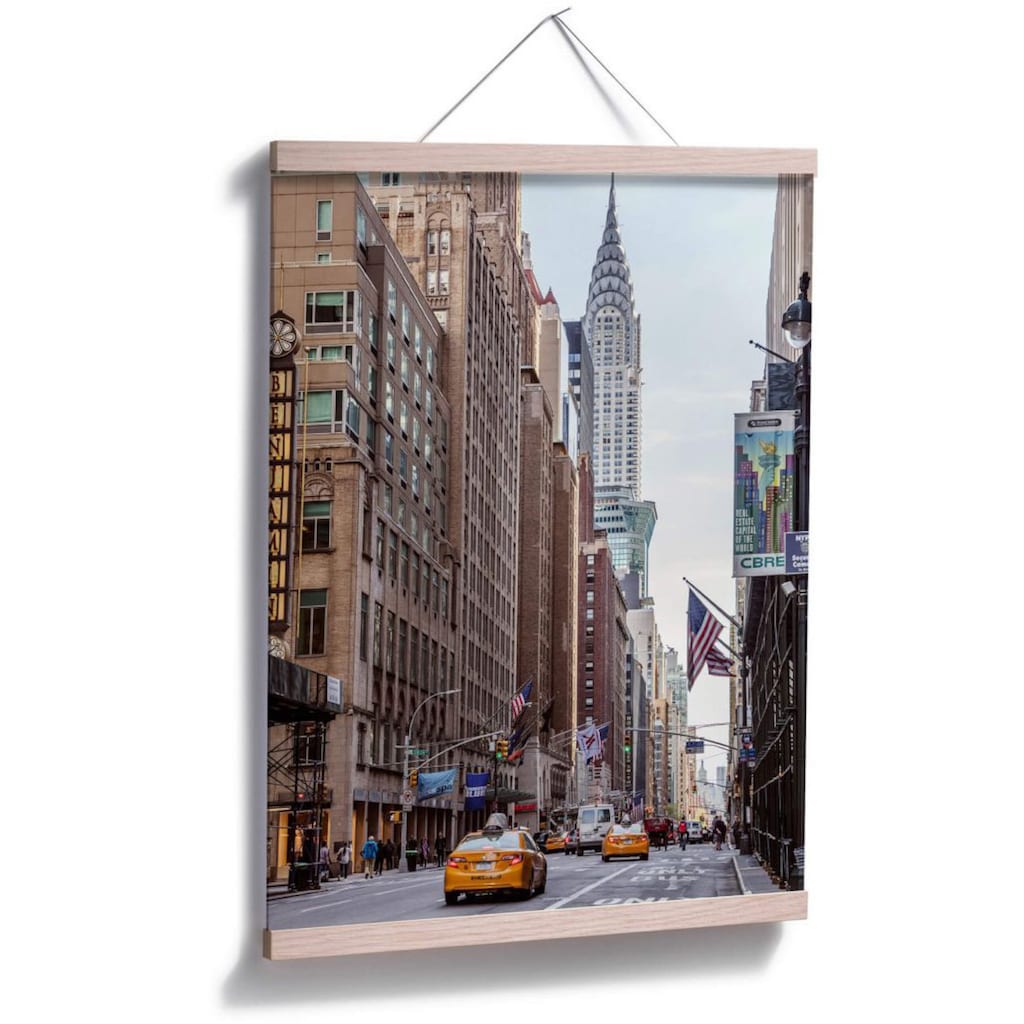 Wall-Art Poster »Chrysler Building New York«, Gebäude, (1 St.)