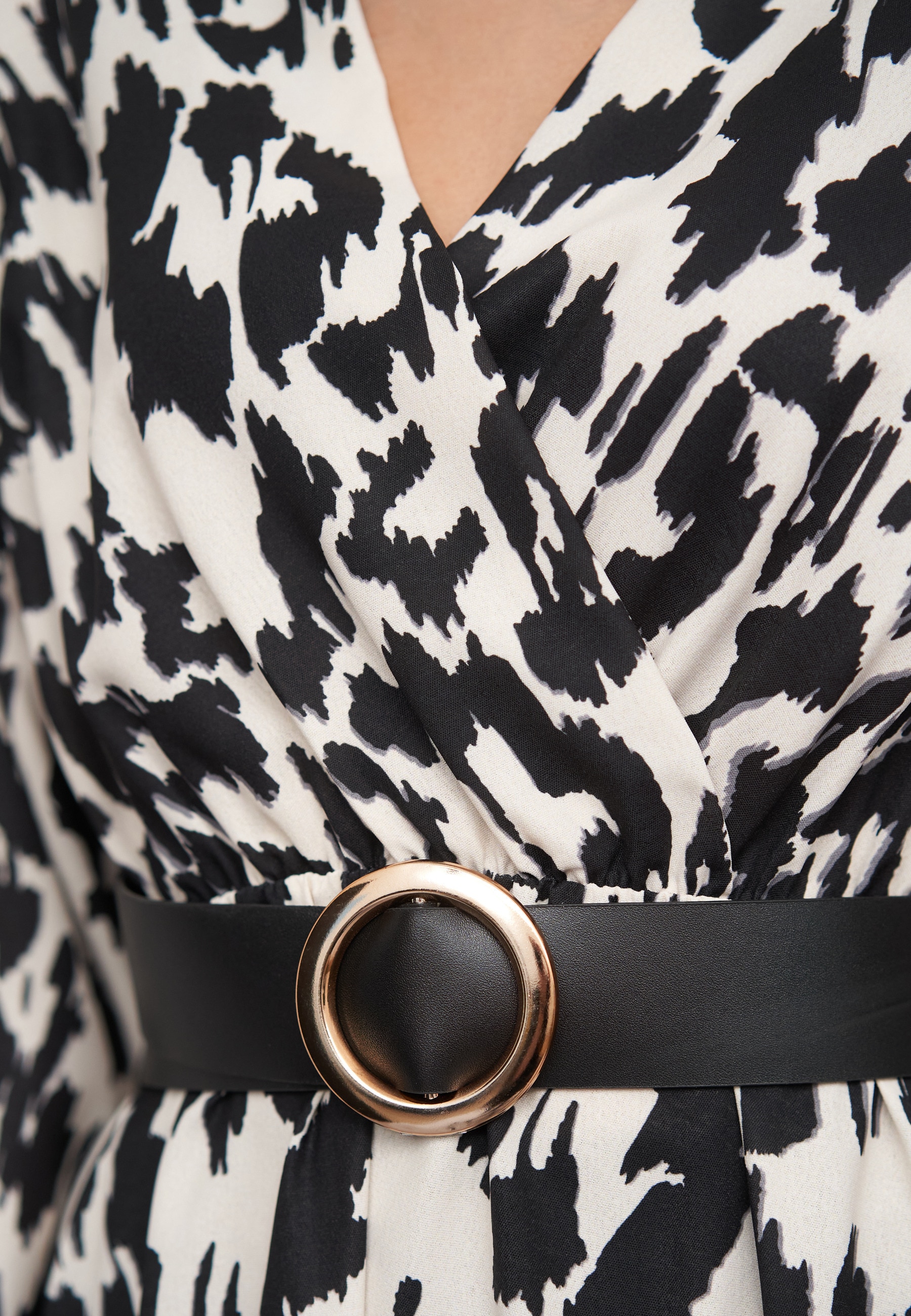 CLOUD 5IVE Shirtkleid »CLOUD 5IVE Longsleeve Dress with belt« 1 tlg.