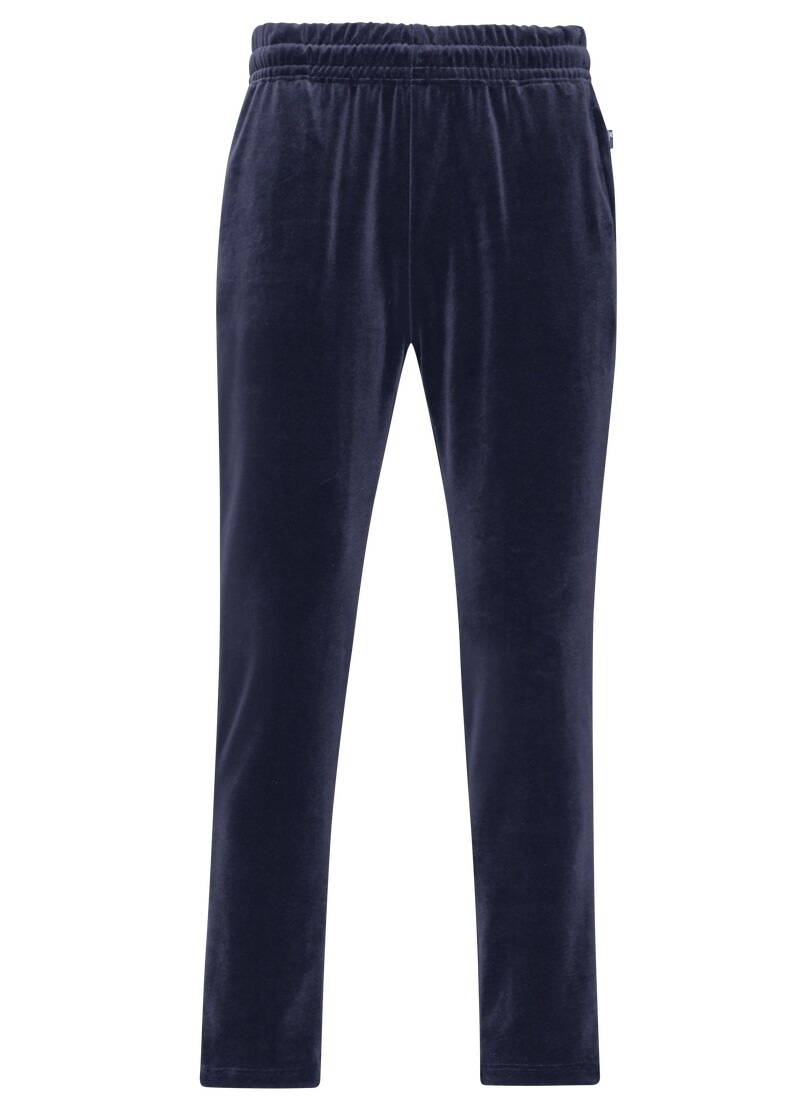 Trigema Jerseyhose »TRIGEMA Nicki Hose mit praktischen Eingrifftaschen«, (1 tlg.)