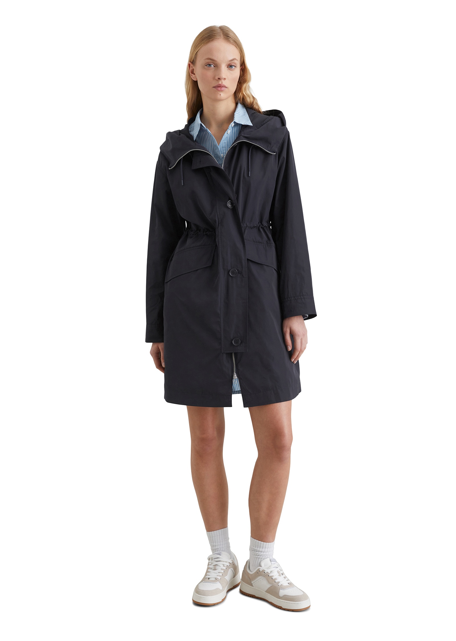 Marc O'Polo DENIM Trenchcoat »aus wasserabweisendem Polyester«