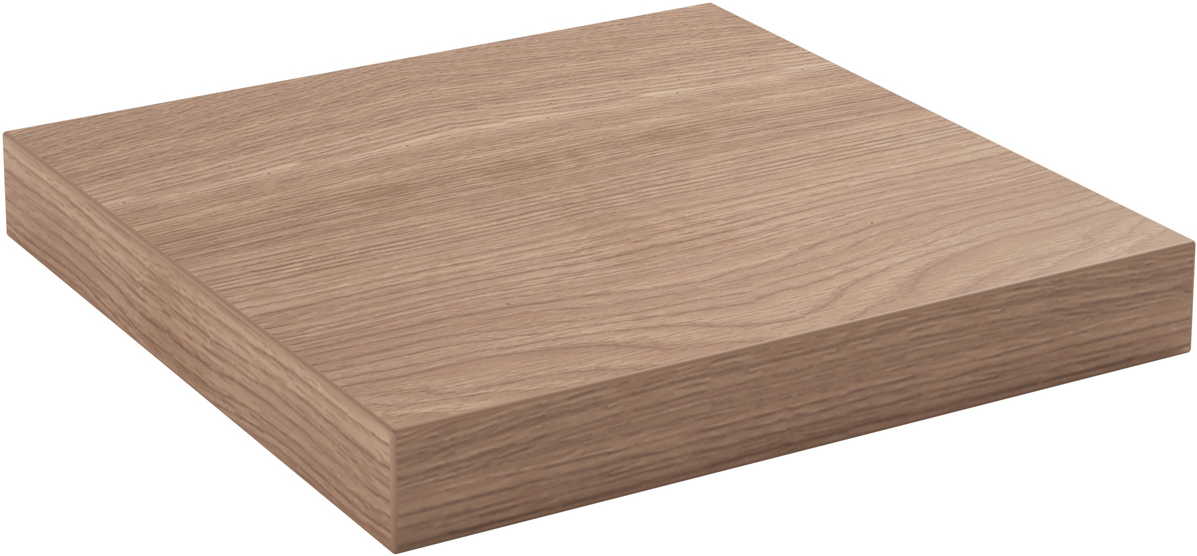 Arbeitsplatte IMPULS KÜCHEN, B:250cm H:4cm T:60cmhavanna eiche, nachbildung, Küche, Tischplatten, "4 cm stark", in vielen Breiten, passend zu allen