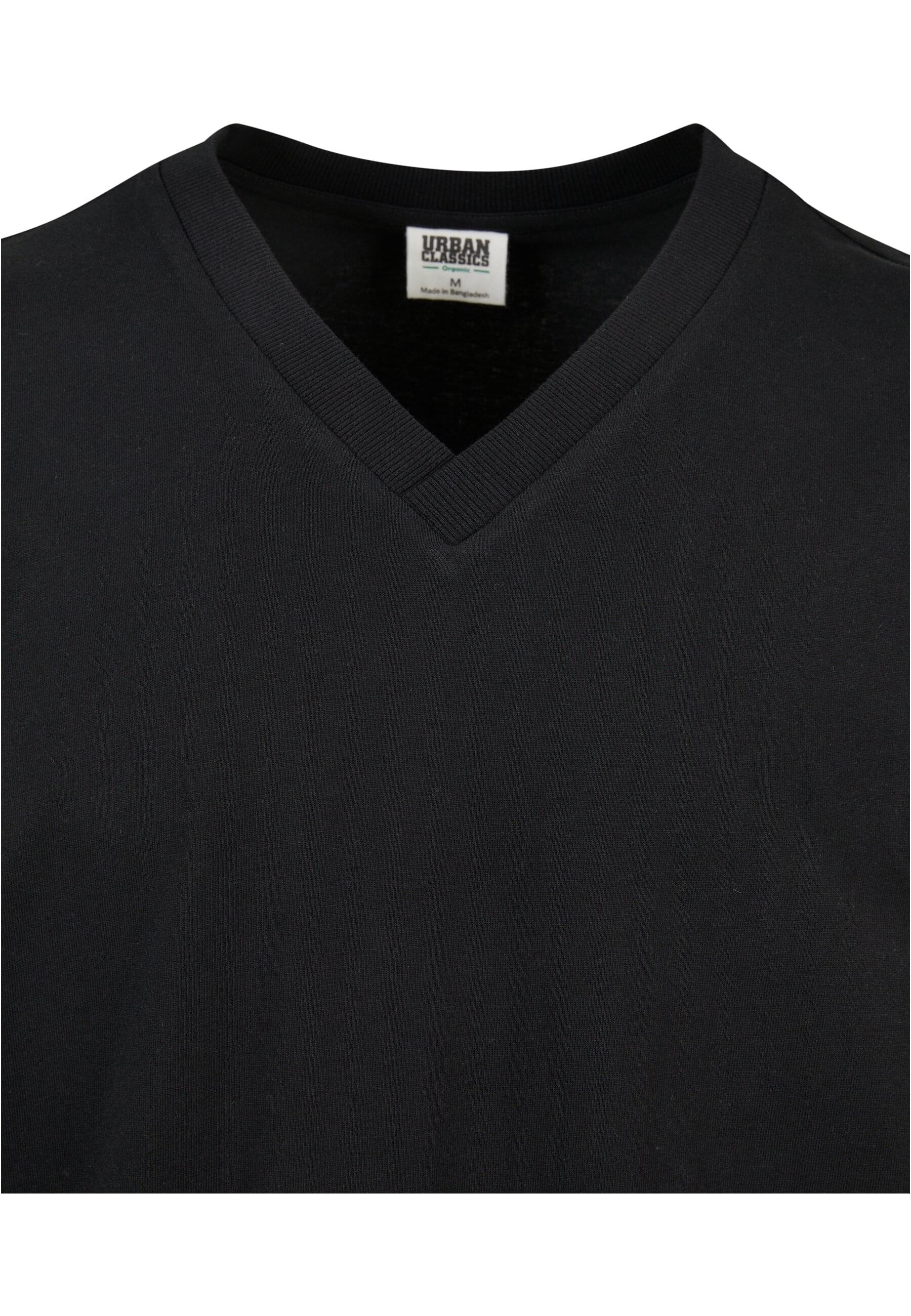 URBAN CLASSICS T-Shirt »Urban Classics Herren Organic Oversized V-Neck Tee«