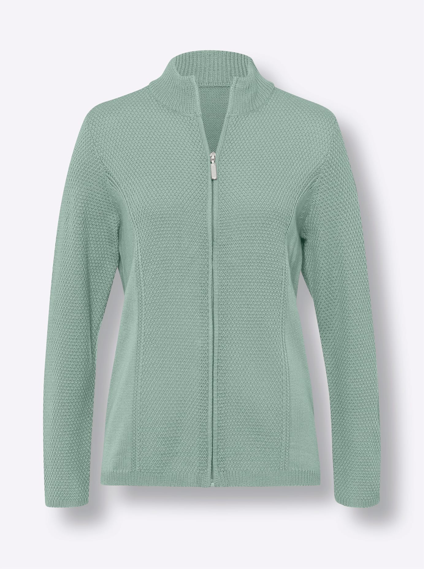 Classic Basics Women's Knit Cardigan Green Size 56 3
