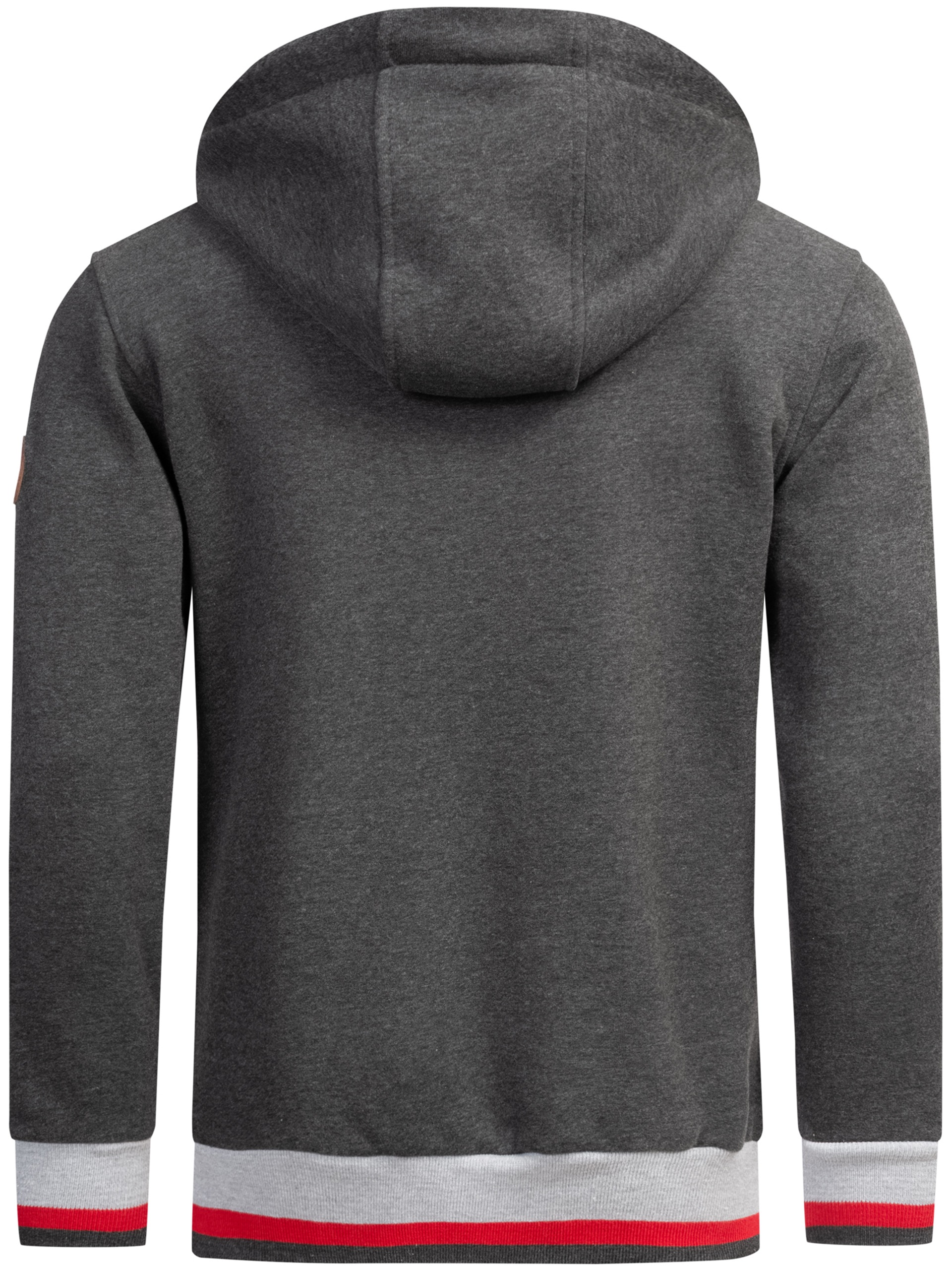 Alessandro Salvarini Sweatjacke »ASRevellio«, mit großer Kapuze