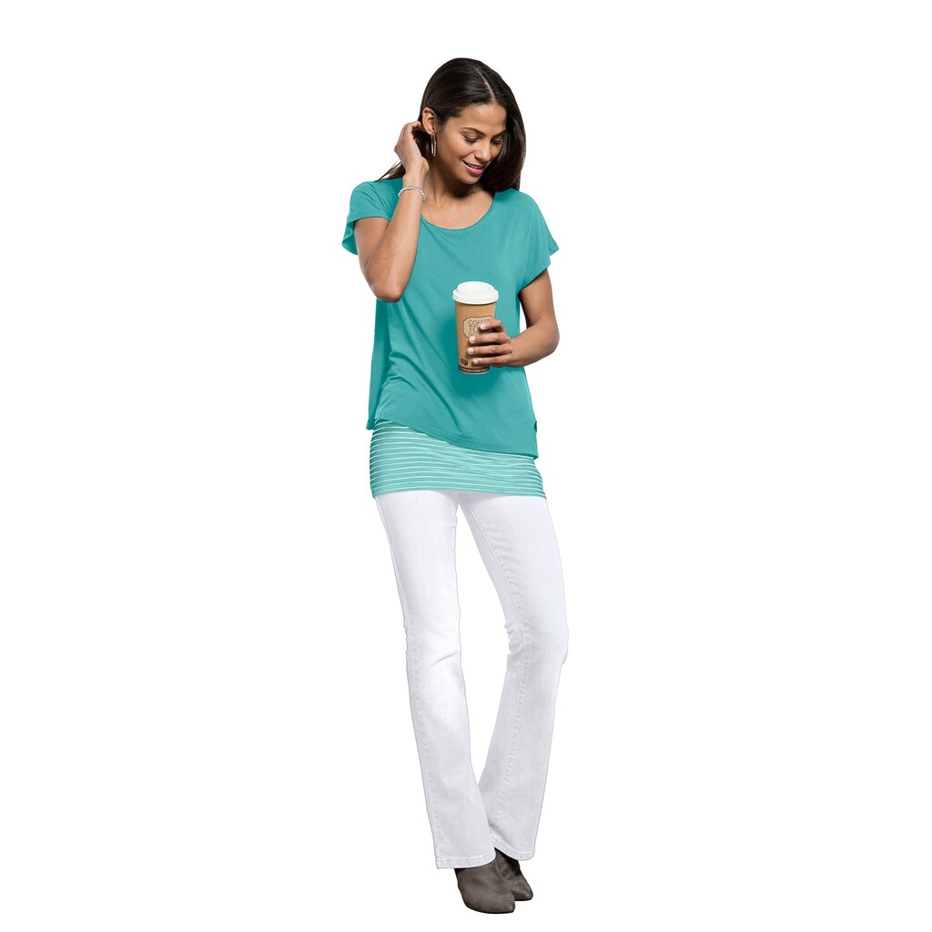 Casual Looks 2-in-1-Shirt »Shirt + Top«, (1 tlg.)