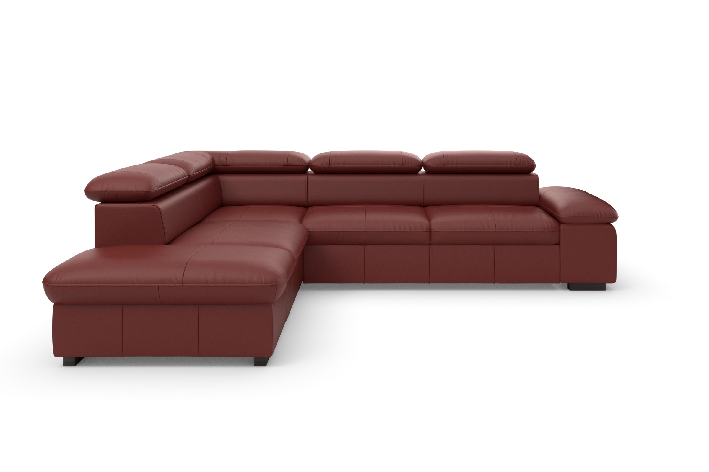 Home affaire Ecksofa »Alberto L-Form«, mit Kopfteilverstellung, wahlweise mit Bettfunktion