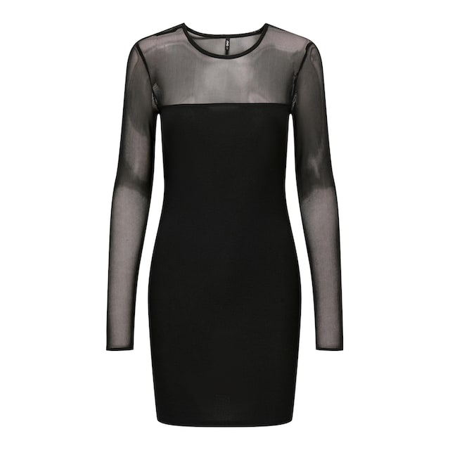 ONLY Minikleid »ONLSANSA L/S MESH MIX DRESS JRS« für kaufen | BAUR