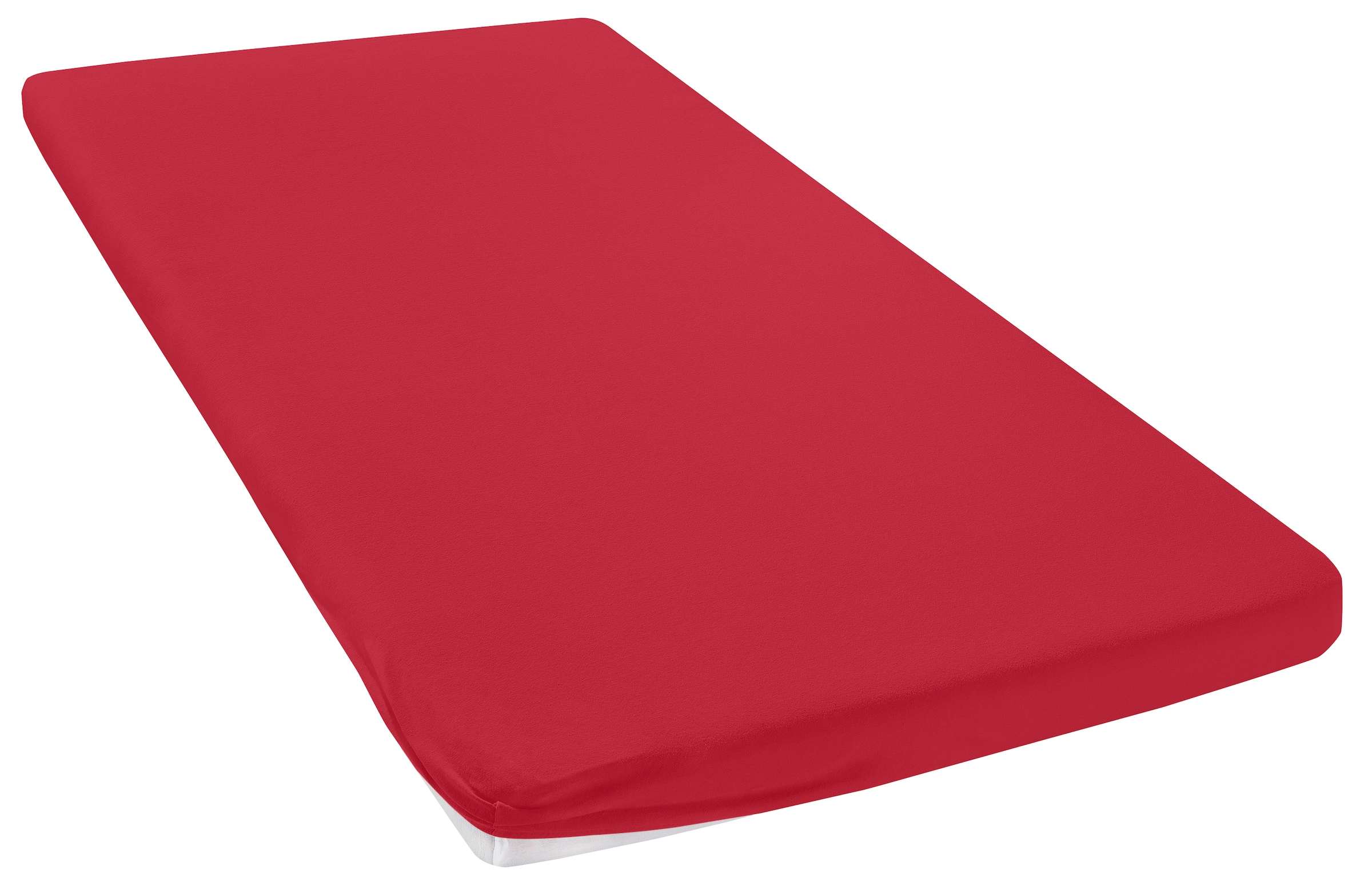 OTTO home Spannbettlaken "Paprika Topper Basic, in Gr. 90x200, 140x200 oder günstig online kaufen