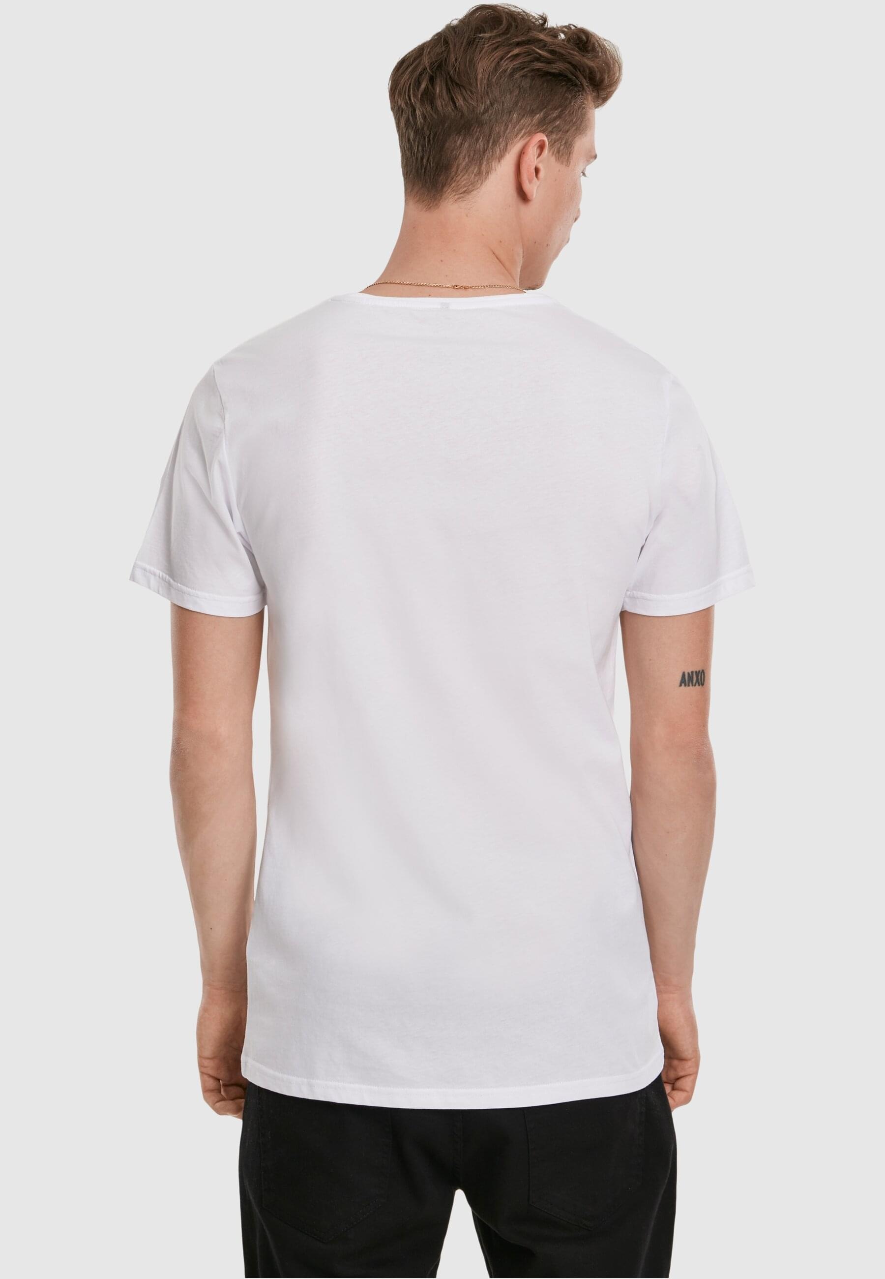 Merchcode T-Shirt »Merchcode Herren Mickey College Tee«, (1 tlg.)