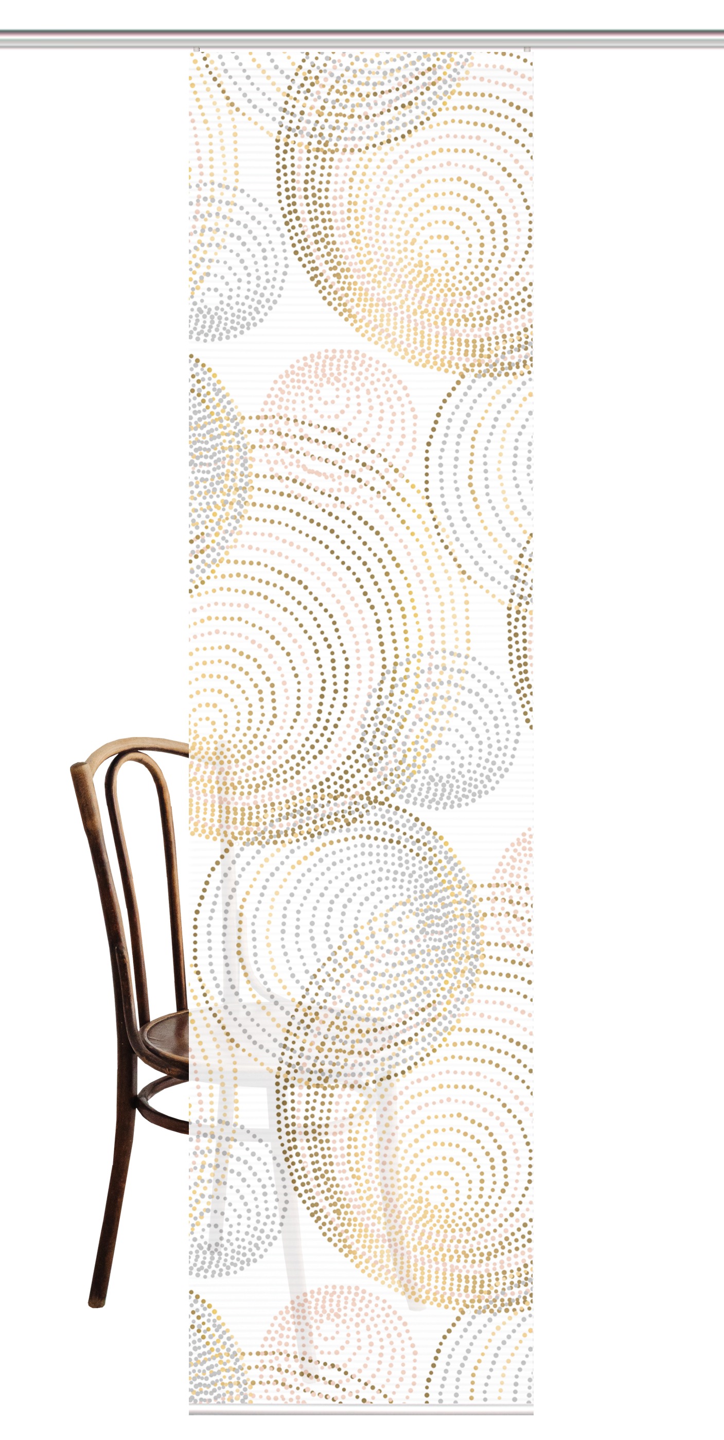 HOME in green Schiebegardine "SPIRO" Paneelwagen 1 Stk. tlg. DIGITALBEDRUCK günstig online kaufen