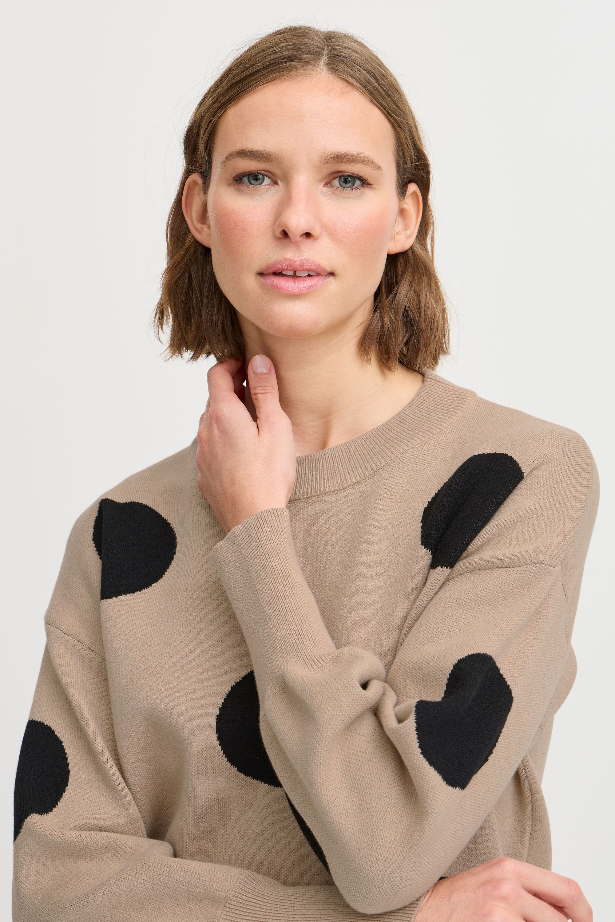 b.young Strickpullover »Strickpullover BYOMME DOT JUMPER -«