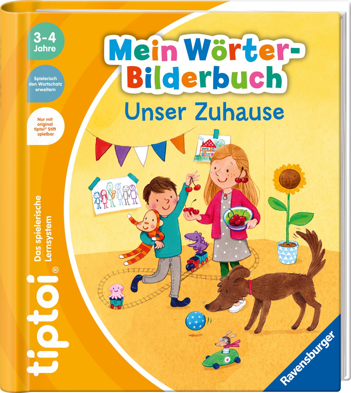 Ravensburger Buch "tiptoi Mein Wörter-Bilderbuch Unser Zuhause", Made in Europe, FSC - schützt Wald - weltweit