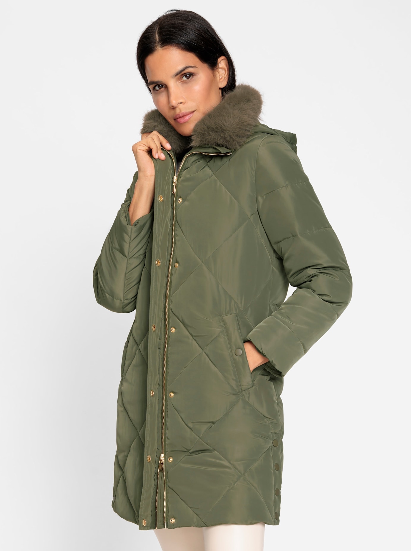 heine Langjacke, mit Kapuze