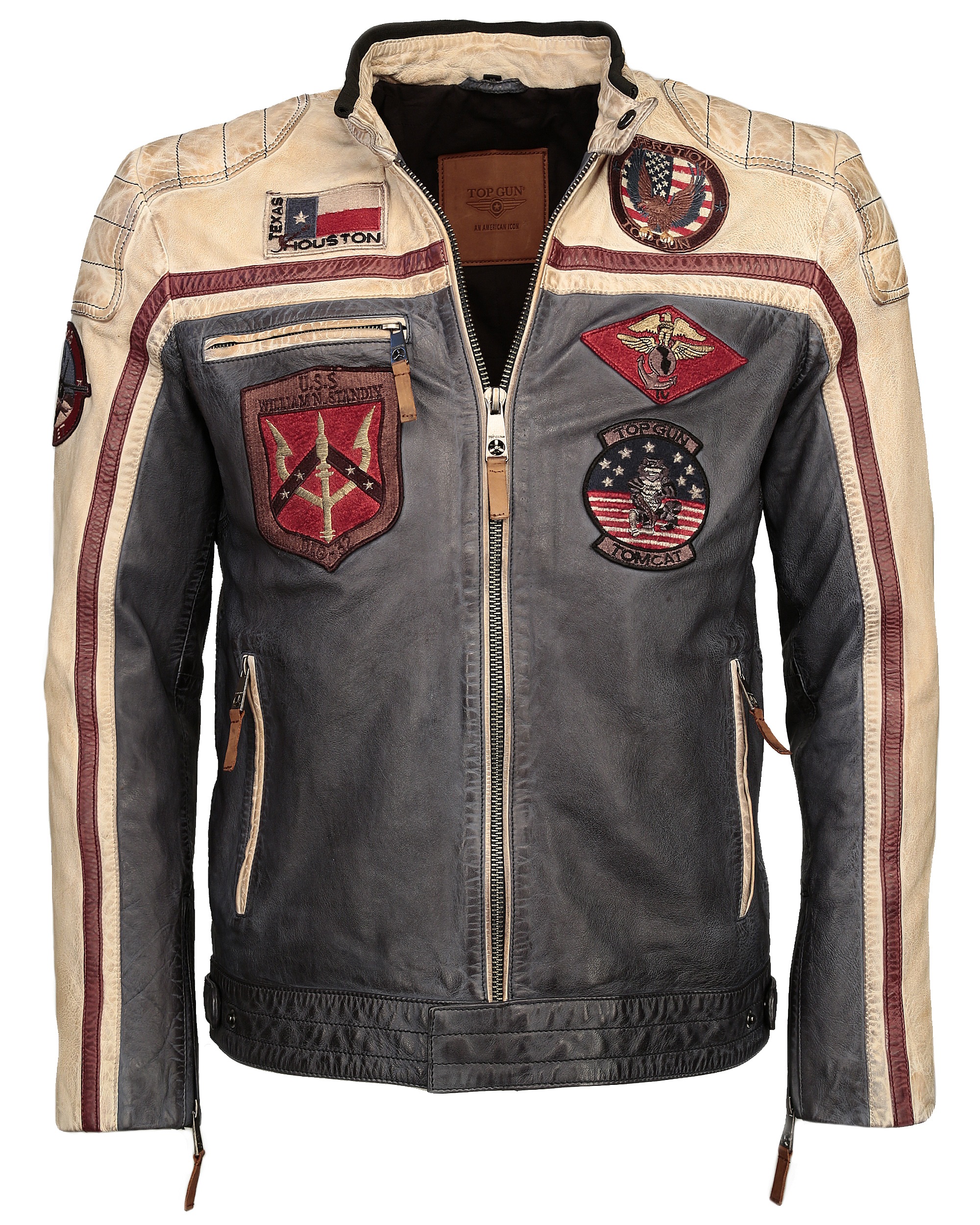 TOP GUN Lederjacke »TGJ1005« kaufen