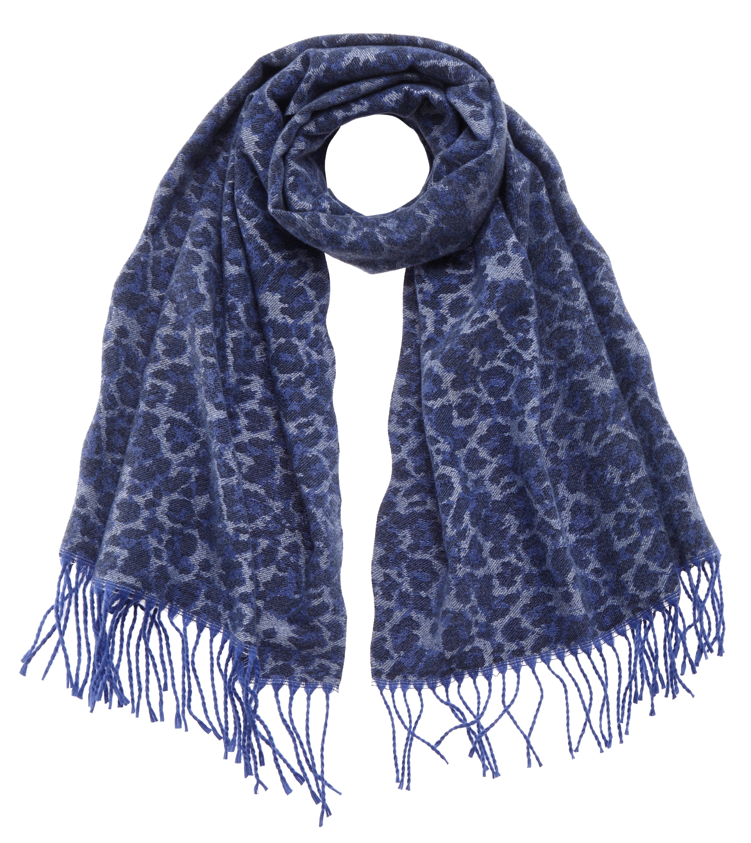 LASCANA Schal Winterschal, Damenschal, Modeschal, Fransenschal VEGAN günstig online kaufen