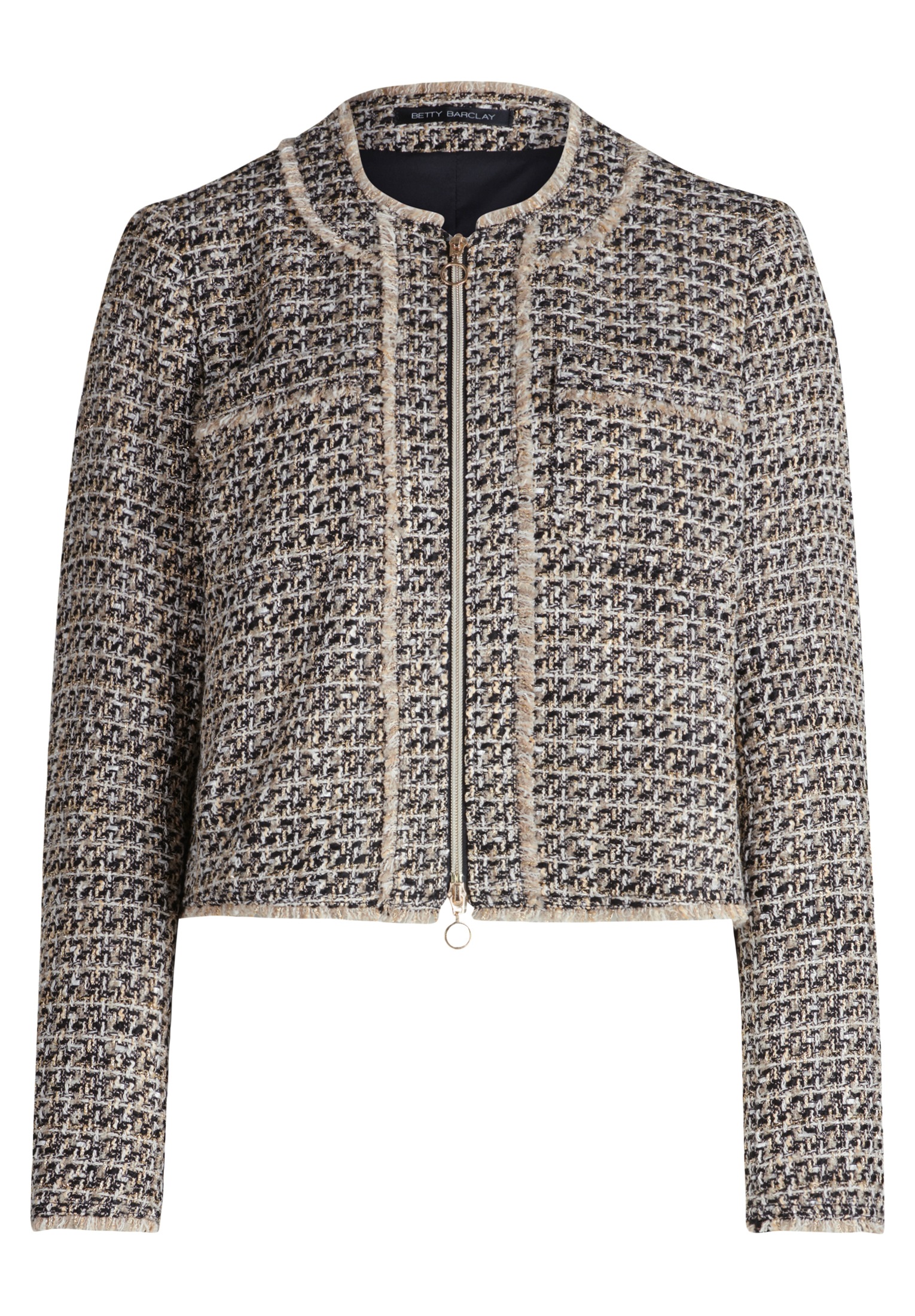 Betty Barclay Jackenblazer "Betty Barclay Blazer-Jacke mit Fransen" günstig online kaufen