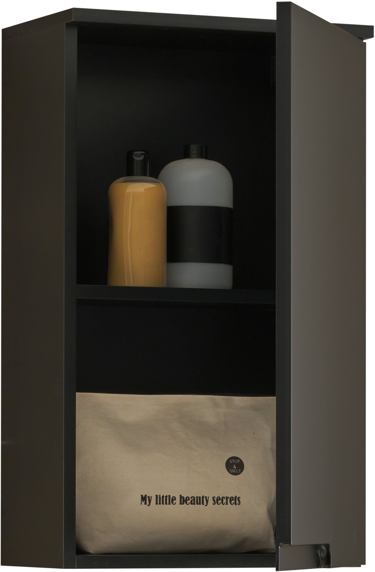 BASIC by Balculina Hängeschrank »Spice, Badezimmerschrank BxTxH 40x67x23 cm«, (1 St.), Breite 40 cm, Griffmulden
