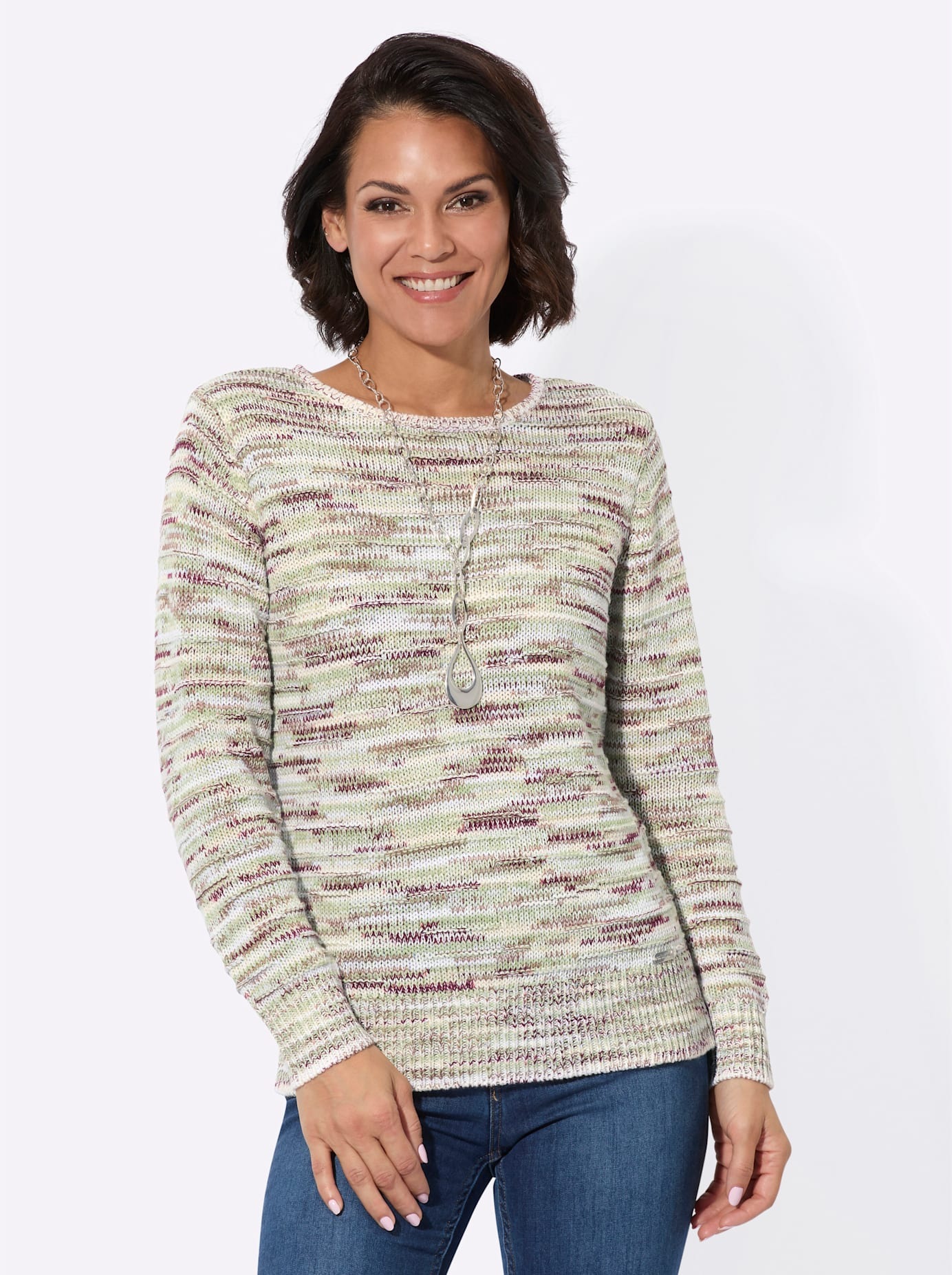 Casual Looks Rundhalspullover "Pullover" günstig online kaufen