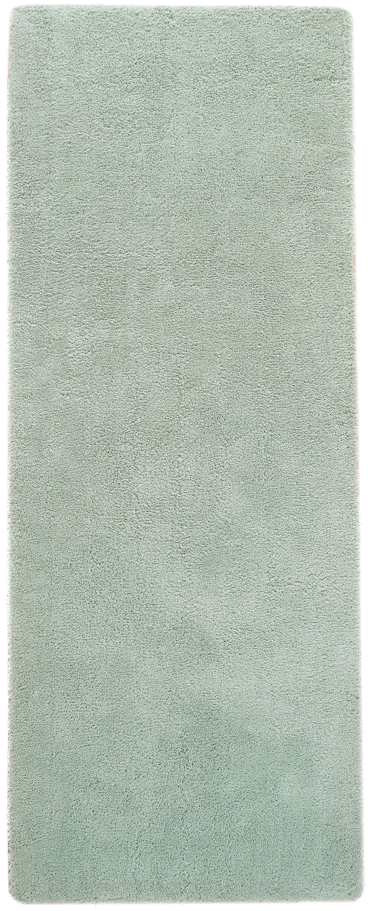 my home Hochflor-Läufer »Microfaser Teppich Magong, besonders weich, sehr feiner Flor«, rechteckig, 25 mm Höhe, uni Teppiche, Wohnzimmer, Schlafzimmer, Kinderzimmer, Flur, Brücke