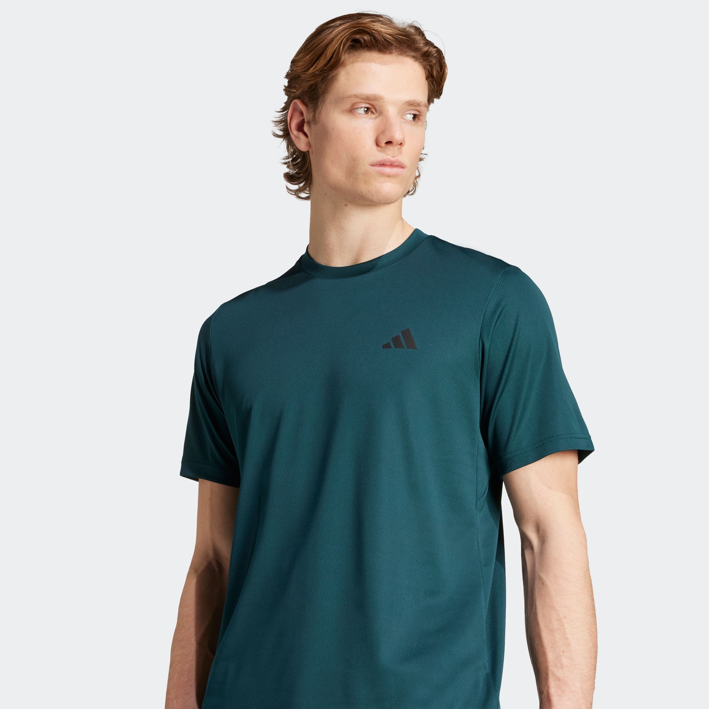 adidas Performance T-Shirt »TRAIN ESSENTIALS TRAINING« mit Rundhalsausschnitt, Kurzarmdesign, in Piqueoptik